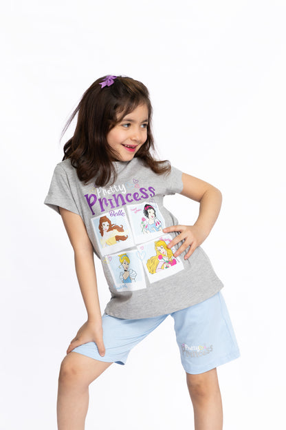 Disney/  Pictures of princesses PJ Set 5109-70