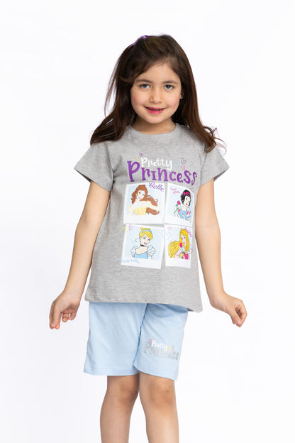 Disney/  Pictures of princesses PJ Set 5109-70