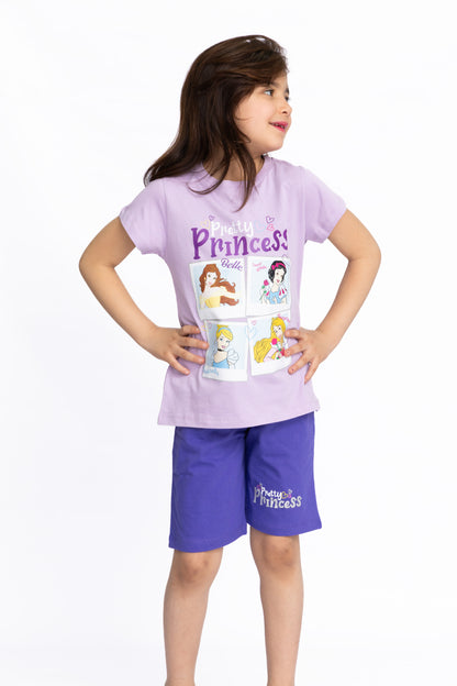 Disney/  Pictures of princesses PJ Set 5109-224