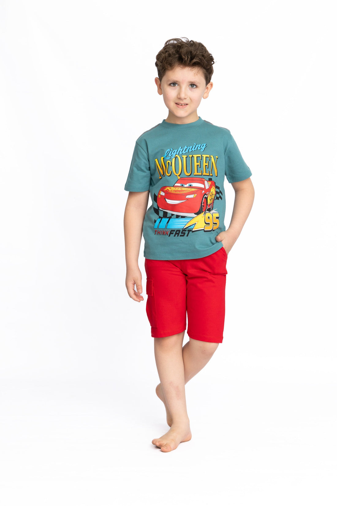 Cars PJ Set "Think Fast"