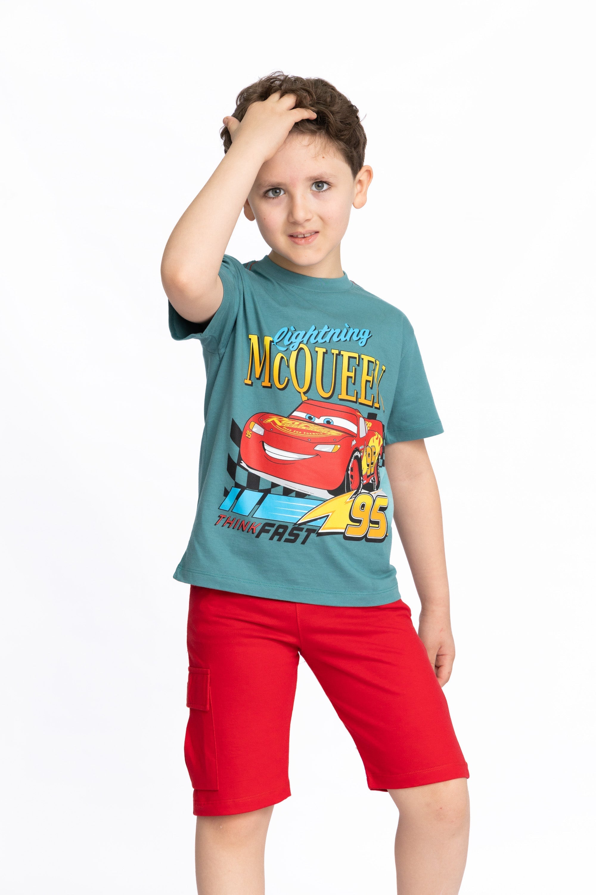 Cars PJ Set "Think Fast"