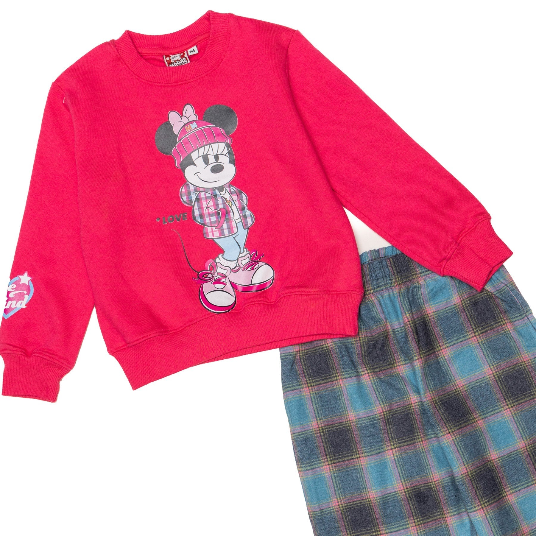 Minnie Winter PJ Set "Love"