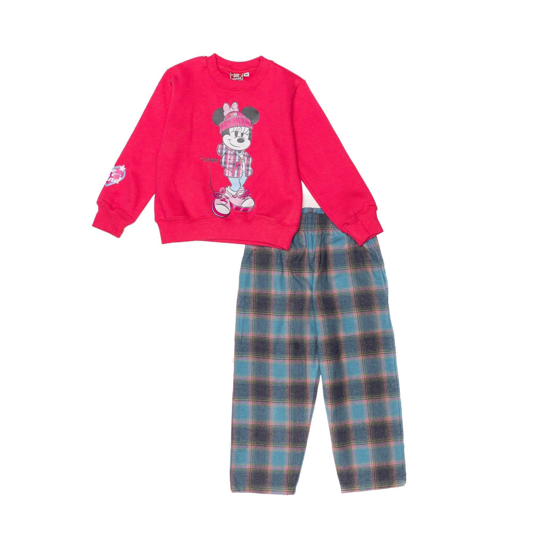 Minnie Winter PJ Set "Love"