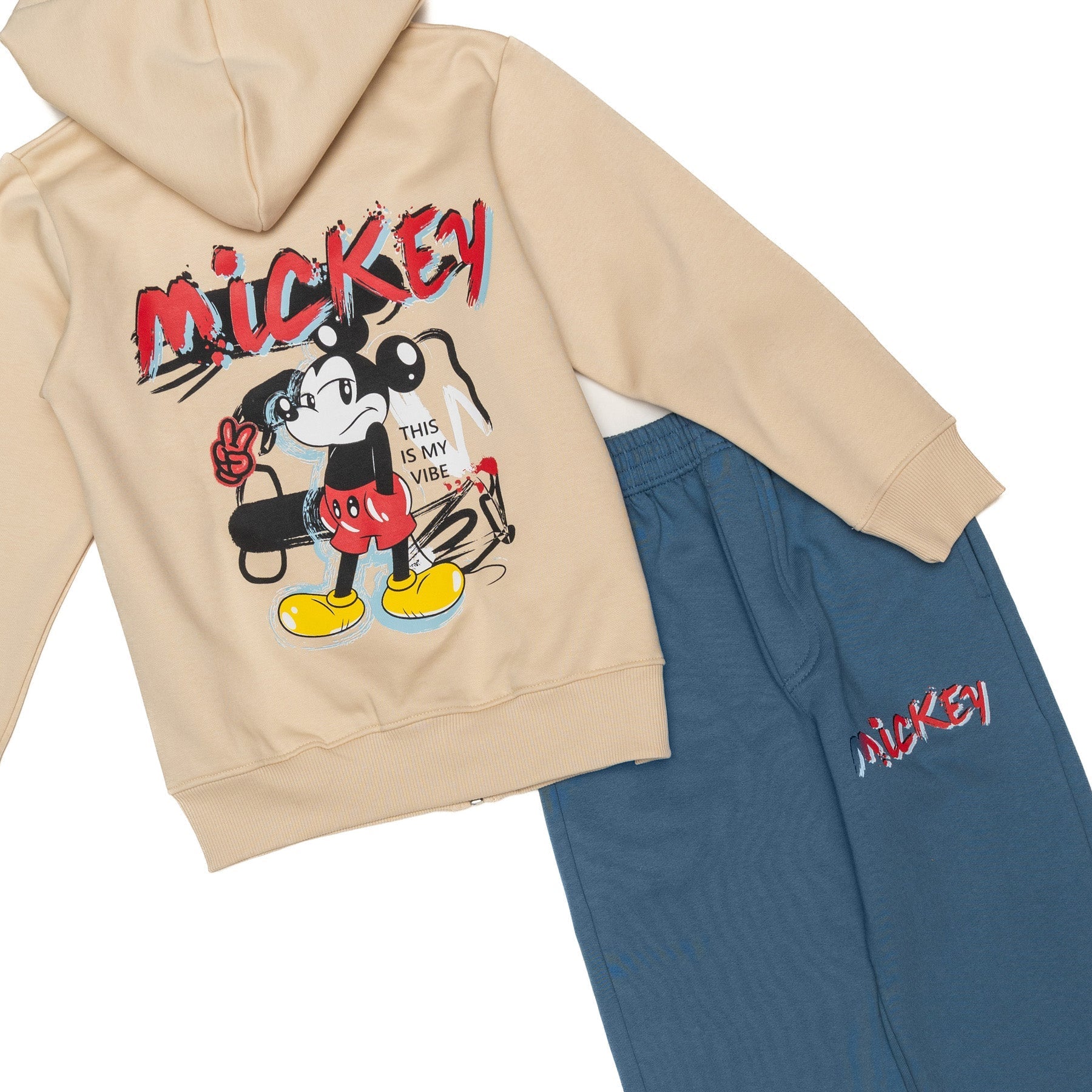 Mickey Winter PJ Set "This is My Vibe"