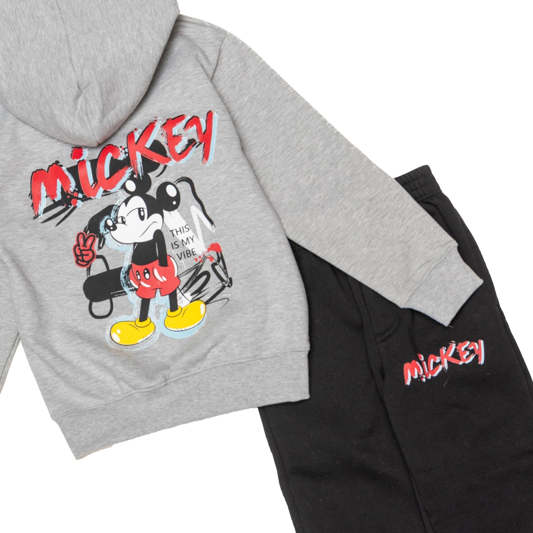 Mickey Winter PJ Set "This is My Vibe"