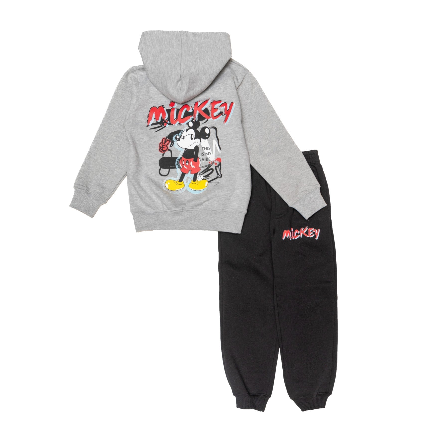 Mickey Winter PJ Set "This is My Vibe"