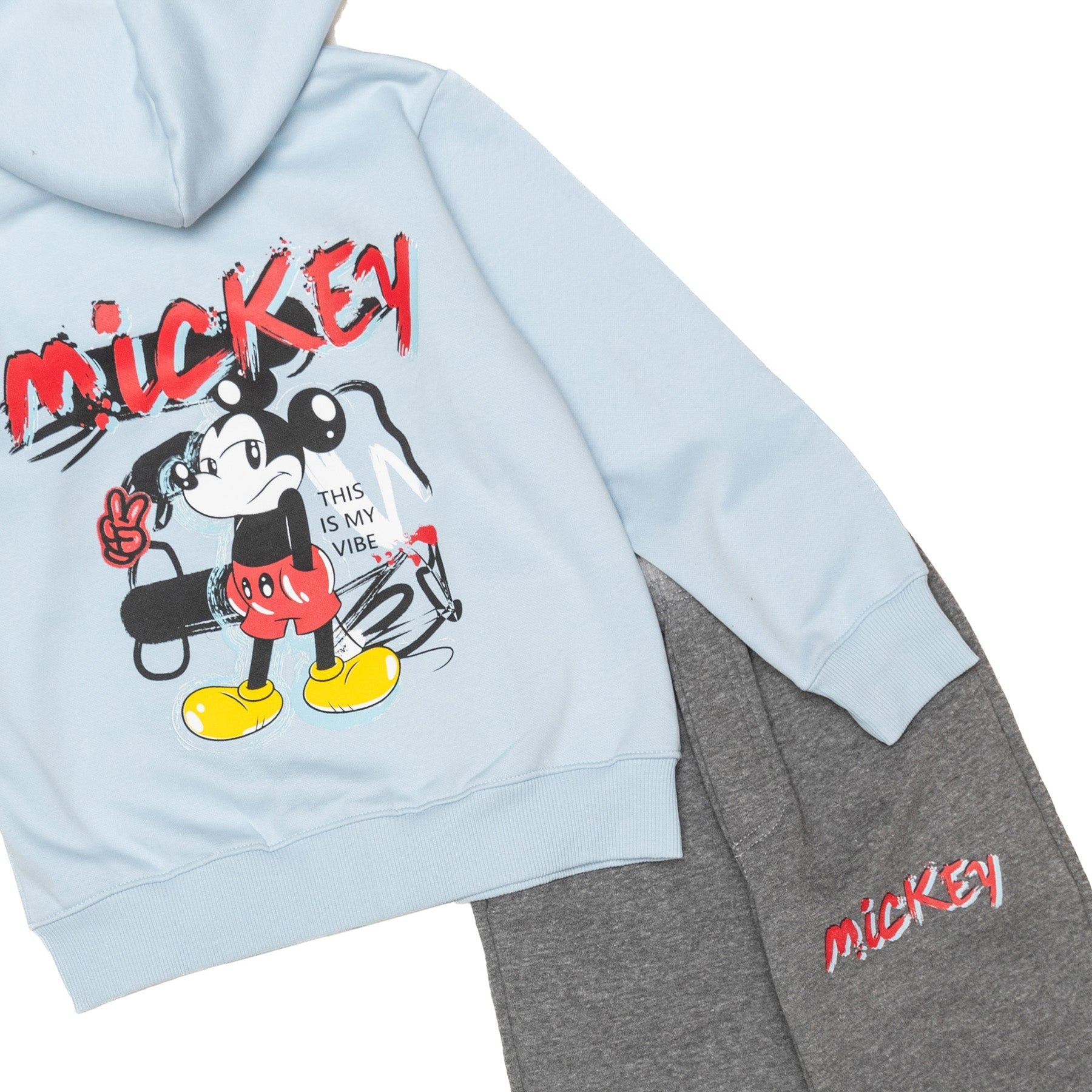 Mickey Winter PJ Set "This is My Vibe"