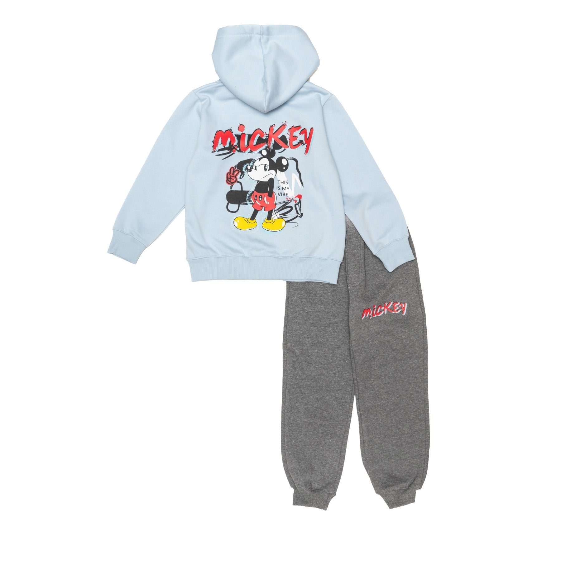 Mickey Winter PJ Set "This is My Vibe"