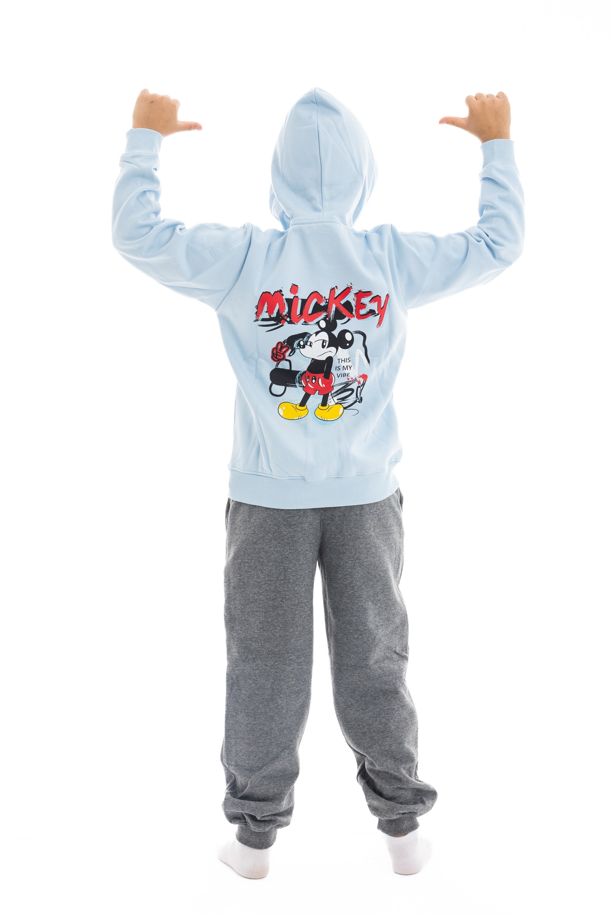 Mickey Winter PJ Set "This is My Vibe"