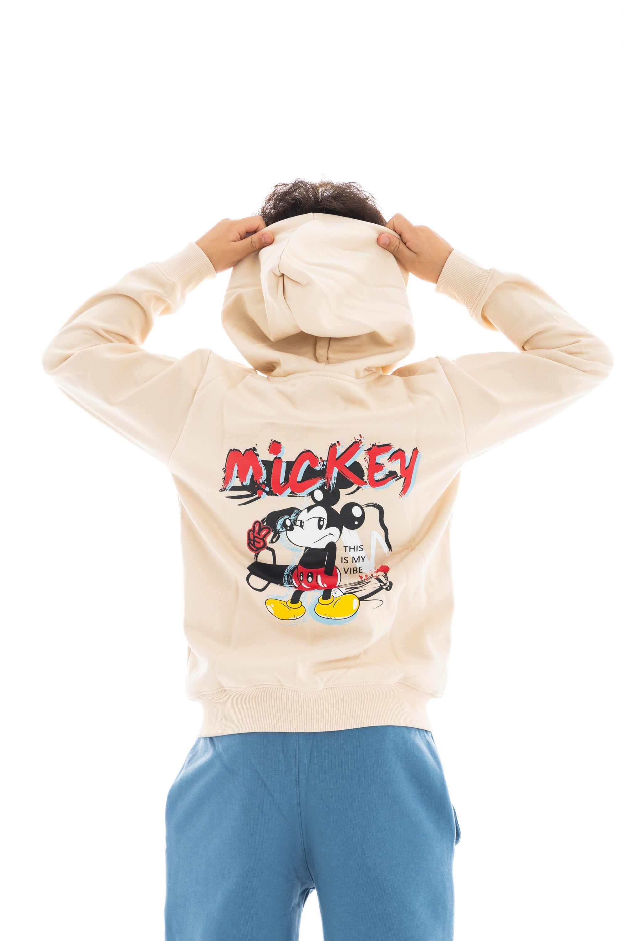 Mickey Winter PJ Set "This is My Vibe"