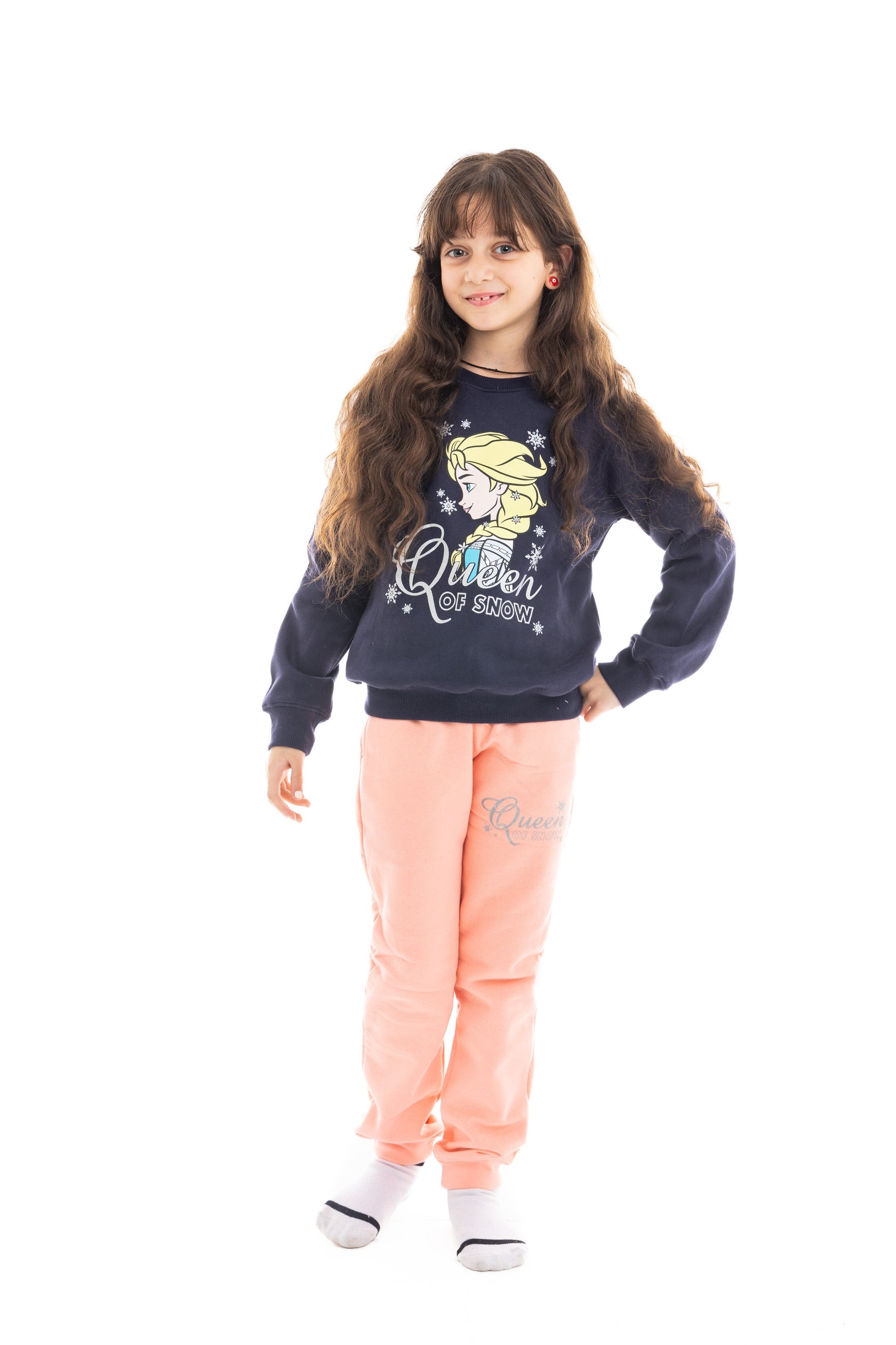 Kids Frozen Winter PJ Set "Queen Of Snow"