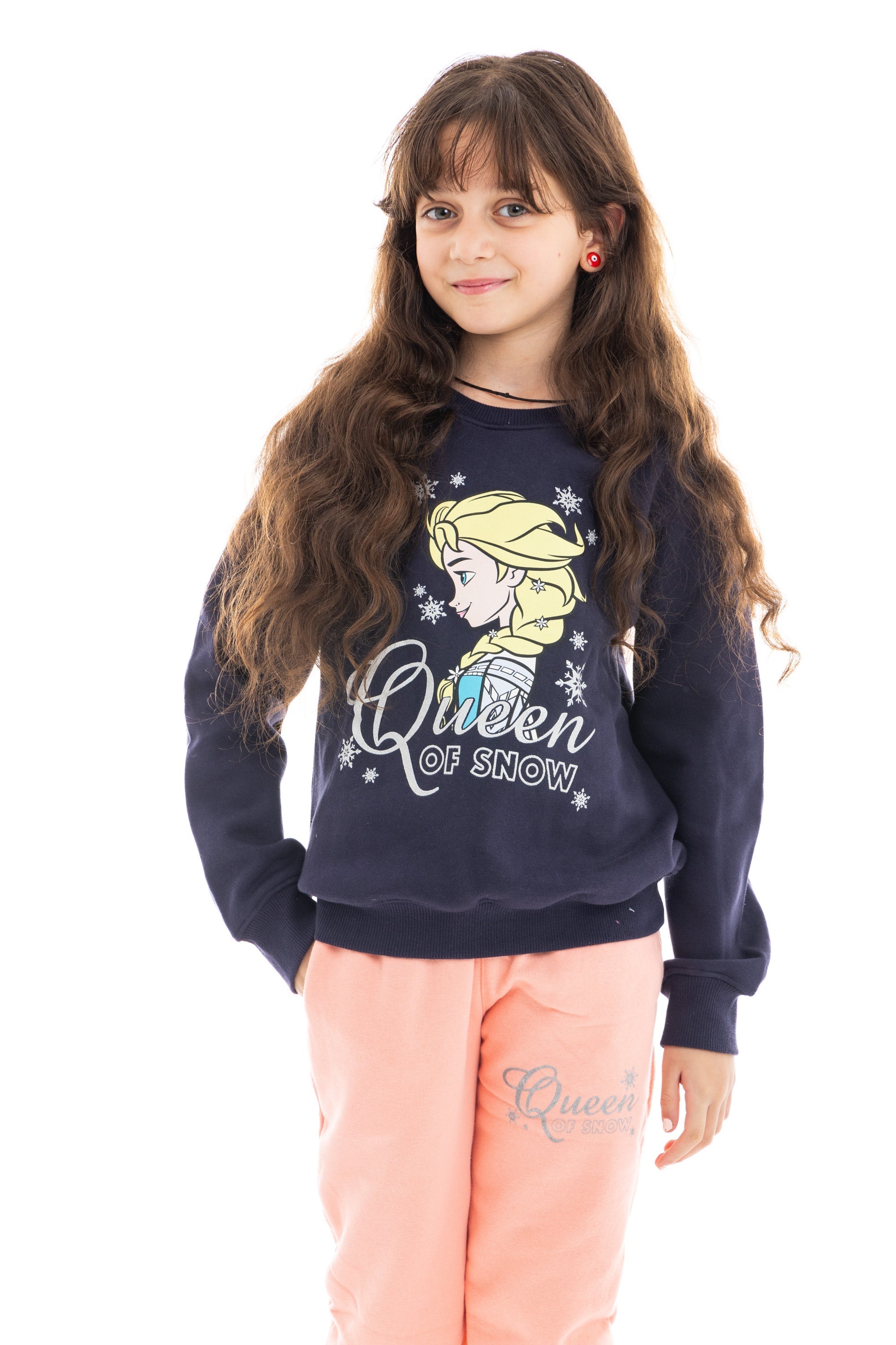 Kids Frozen Winter PJ Set "Queen Of Snow"