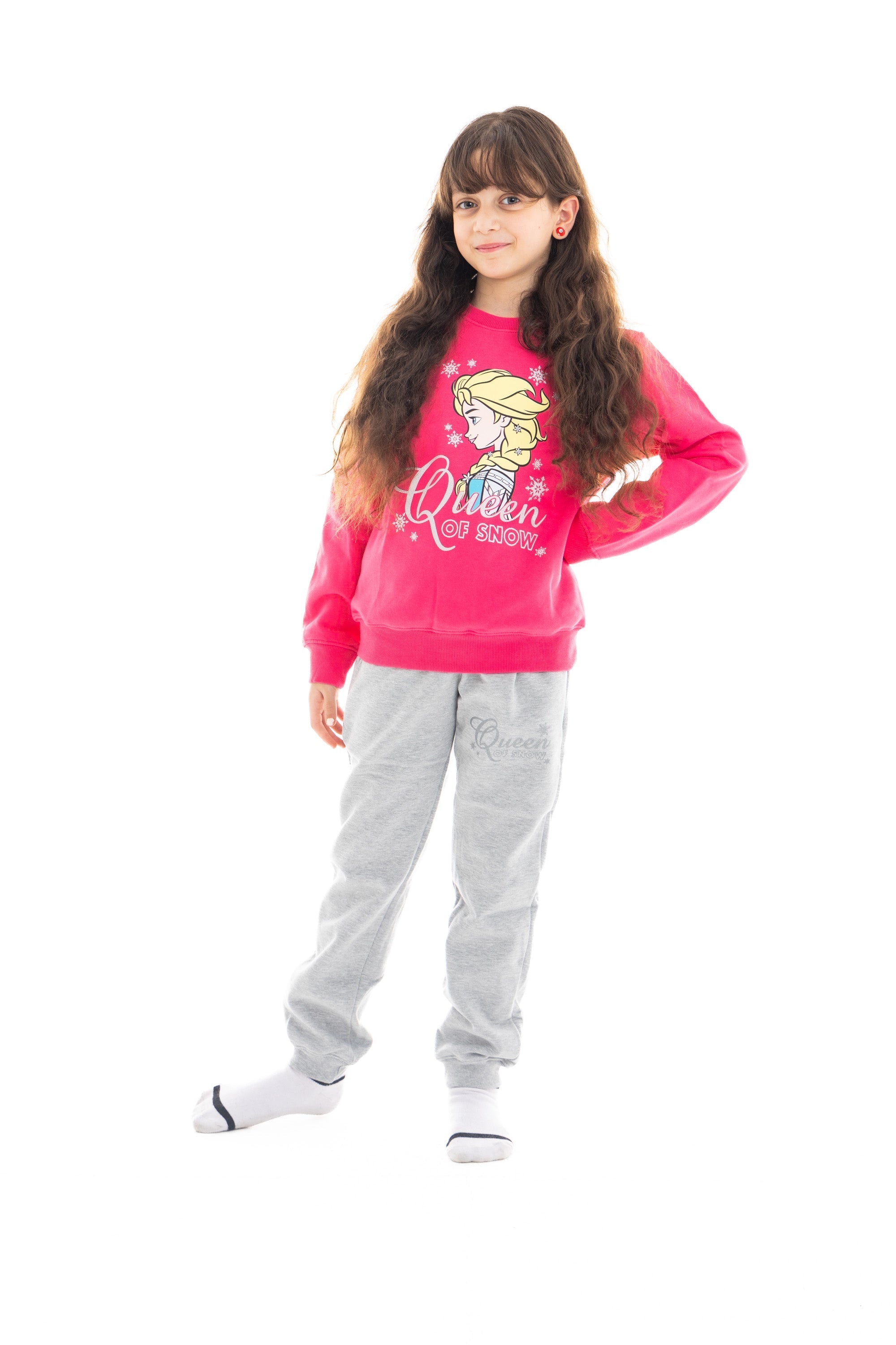 Kids Frozen Winter PJ Set "Queen Of Snow"