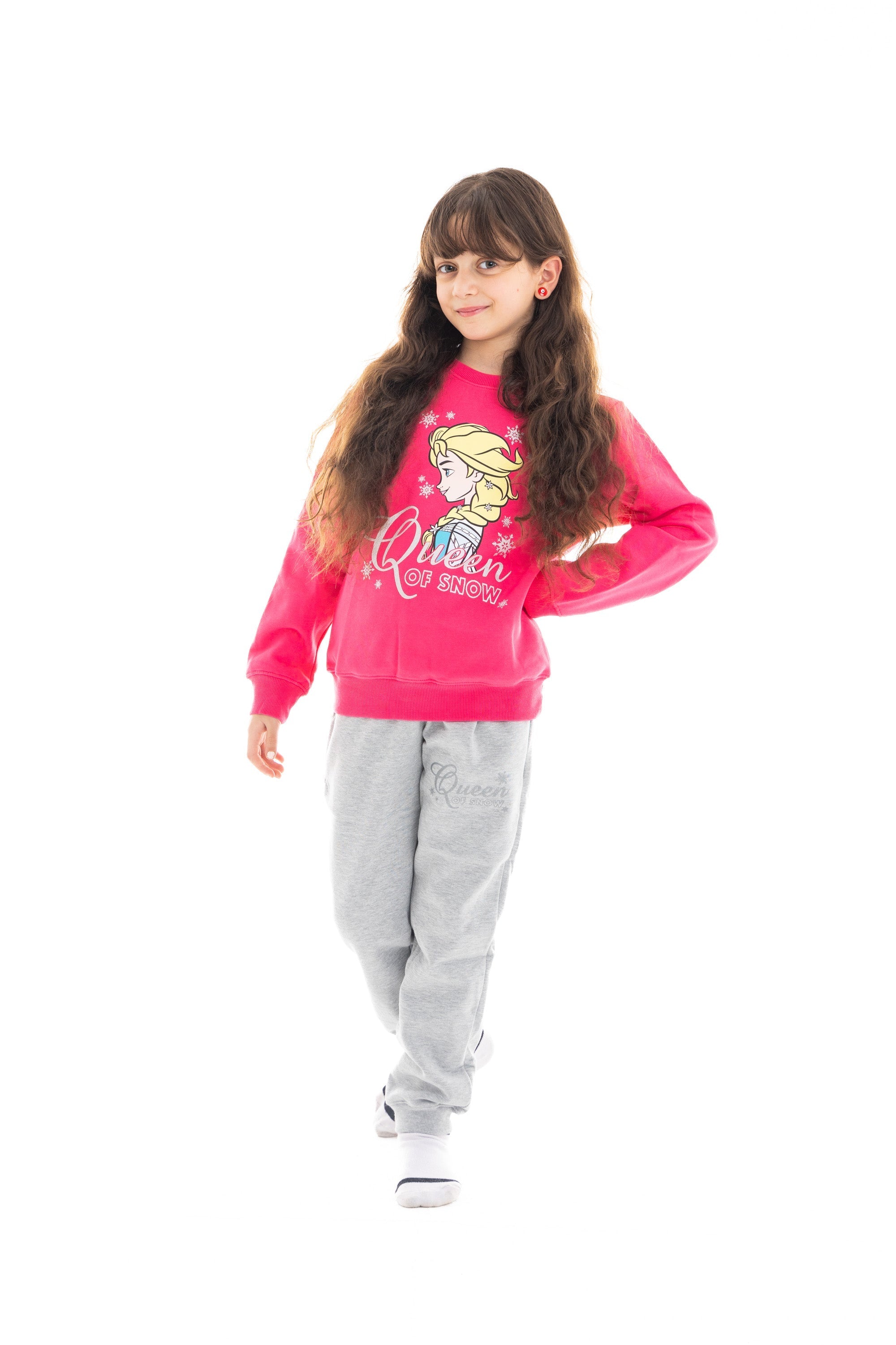 Kids Frozen Winter PJ Set "Queen Of Snow"