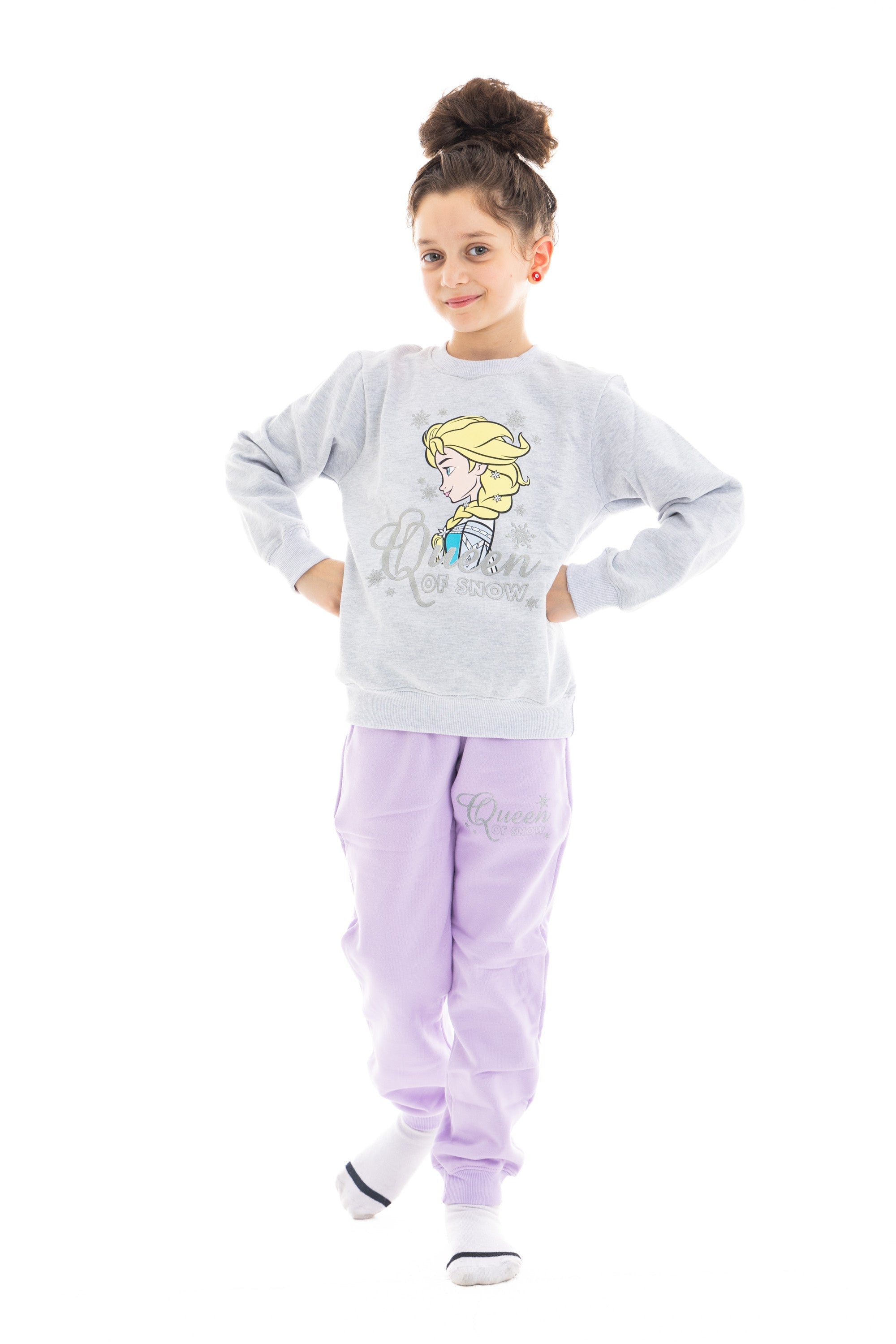 Kids Frozen Winter PJ Set "Queen Of Snow"