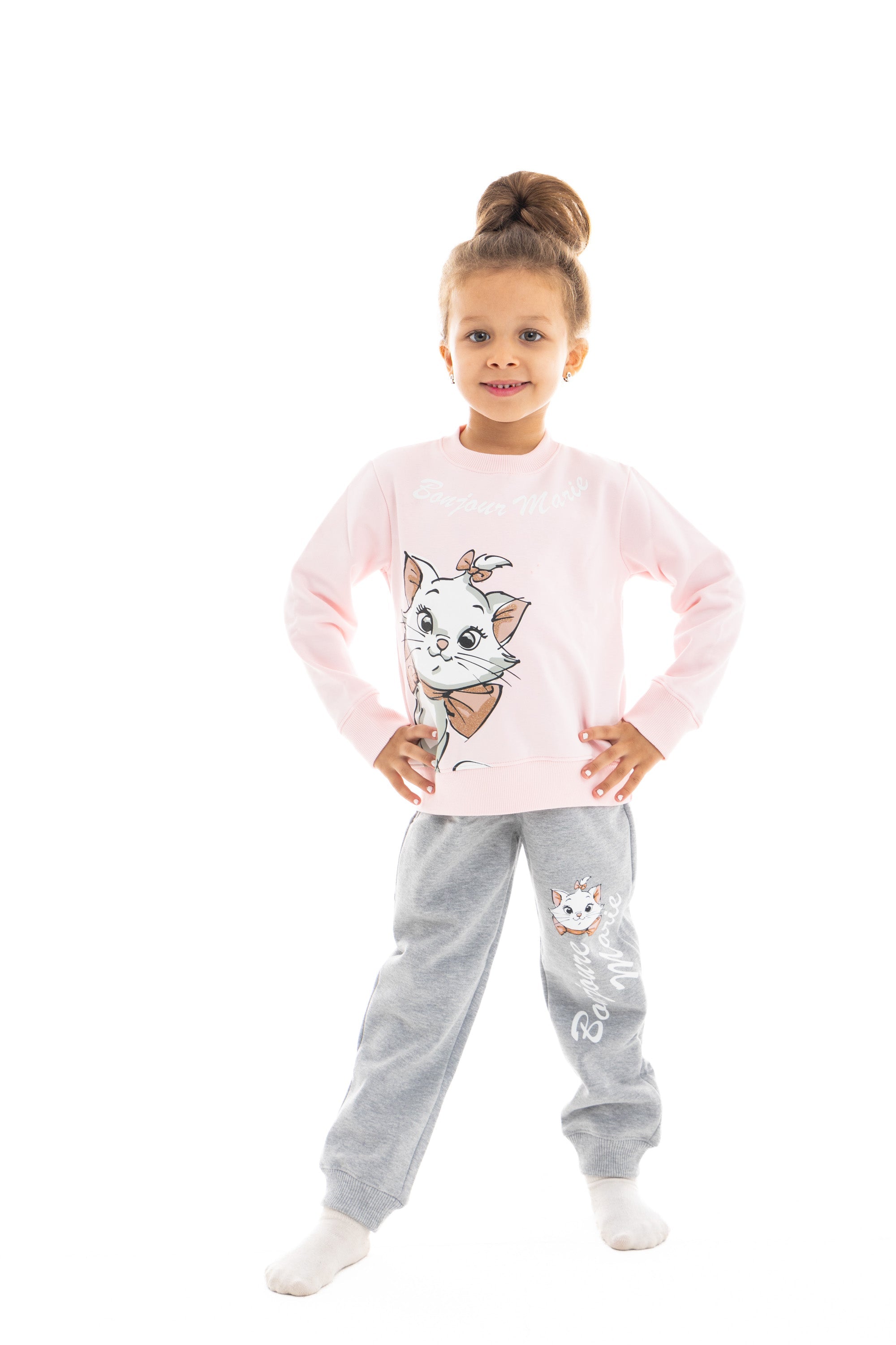Kids Marie Winter PJ Set "Bonjour"