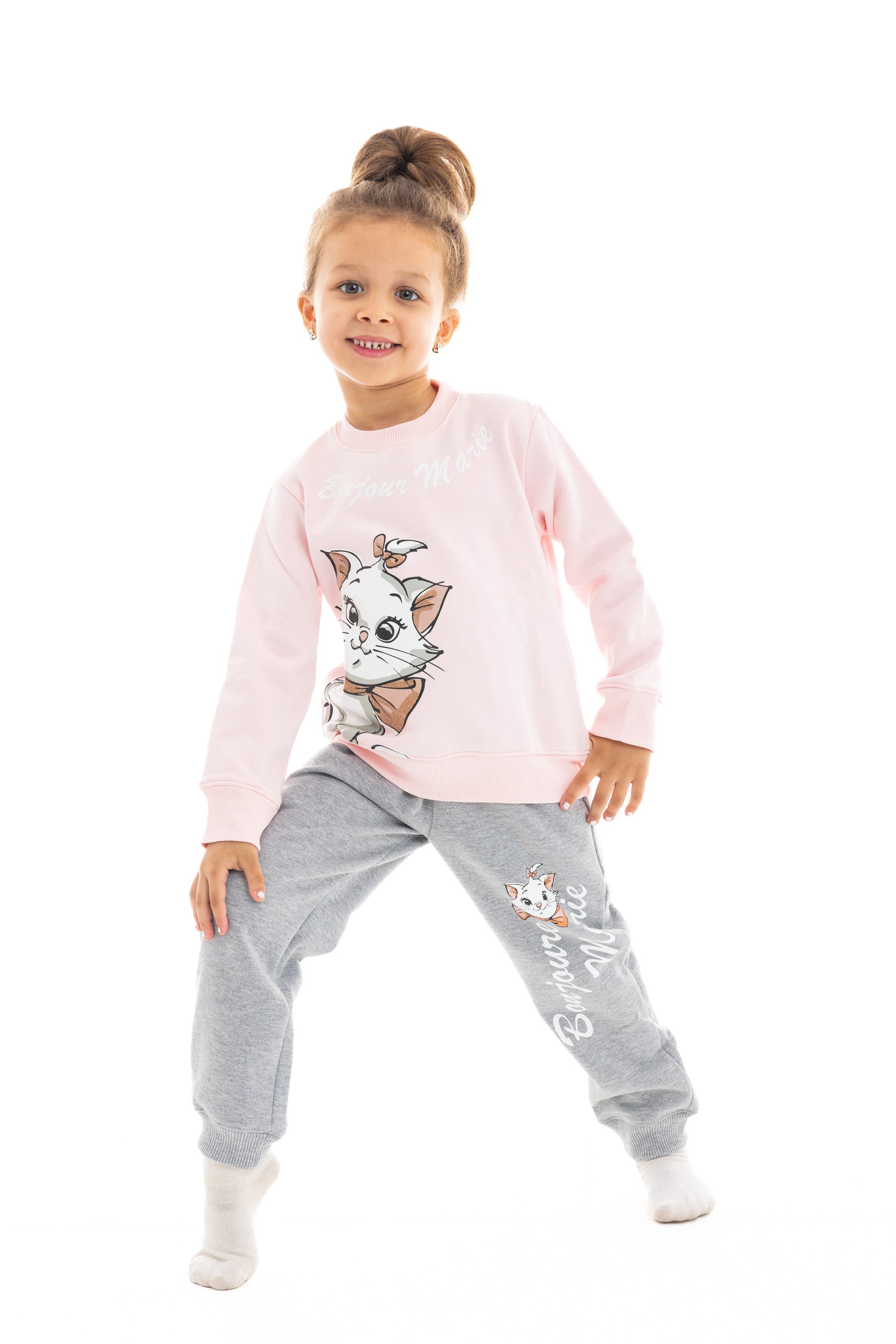 Kids Marie Winter PJ Set "Bonjour"