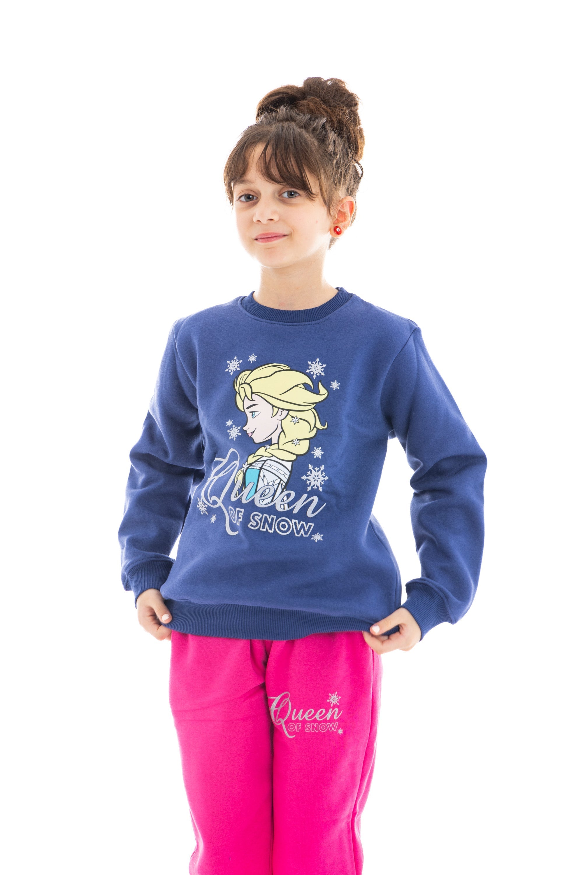 Kids Frozen Winter PJ Set "Queen Of Snow"
