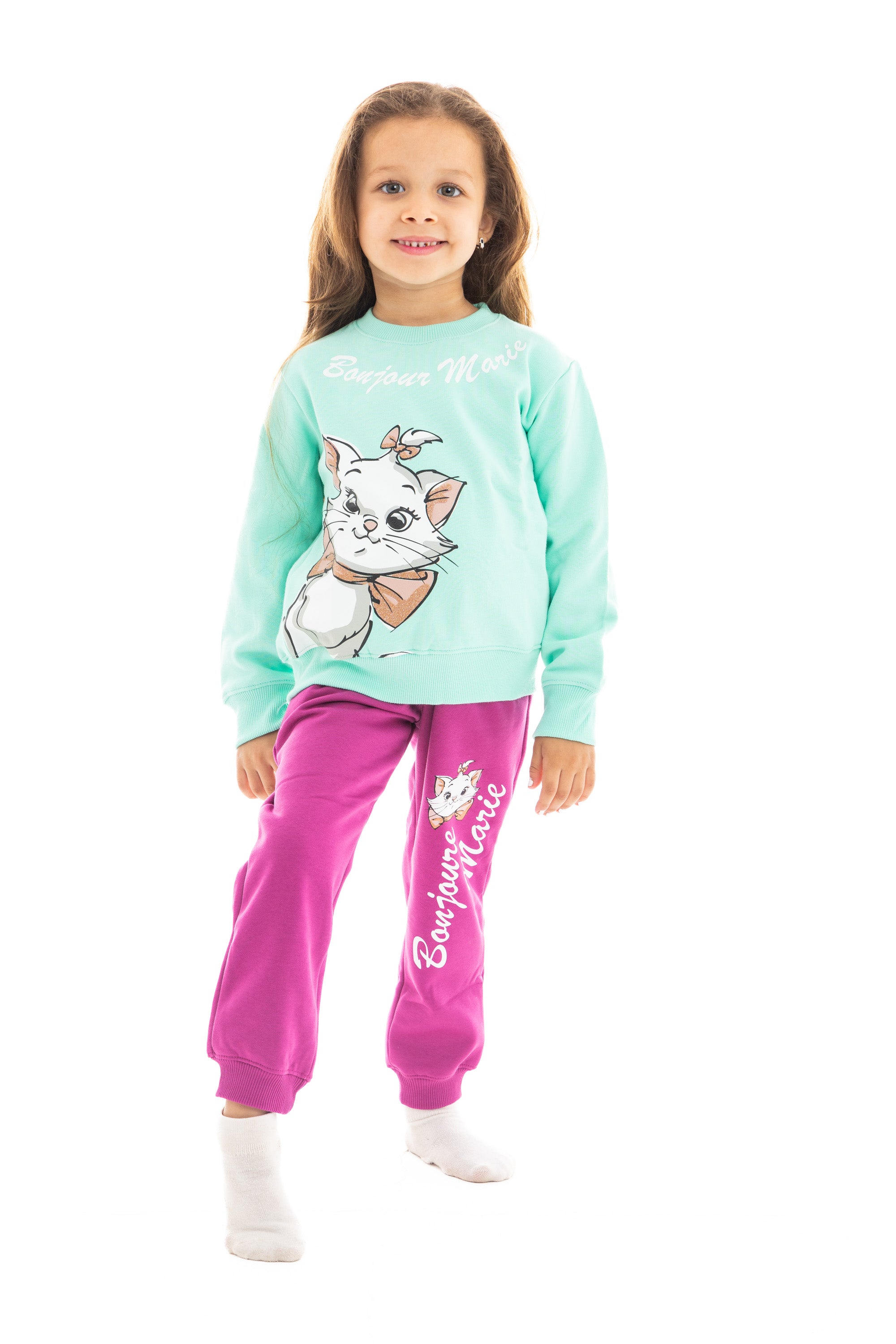 Kids Marie Winter PJ Set "Bonjour"