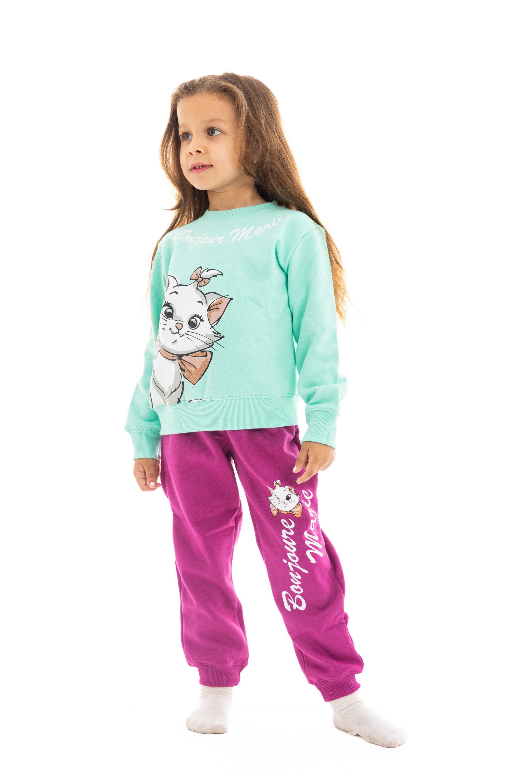 Kids Marie Winter PJ Set "Bonjour"
