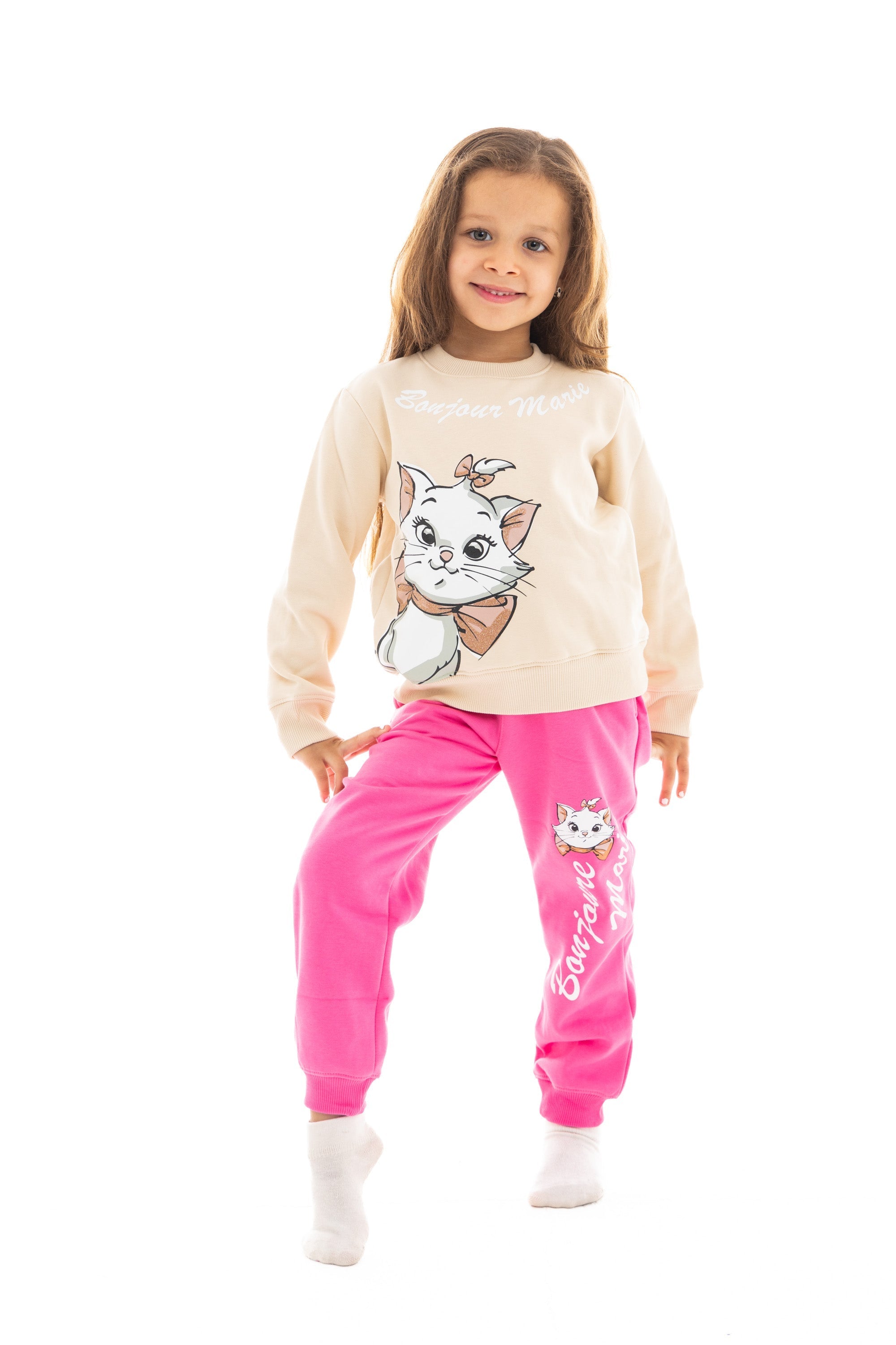 Kids Marie Winter PJ Set "Bonjour"