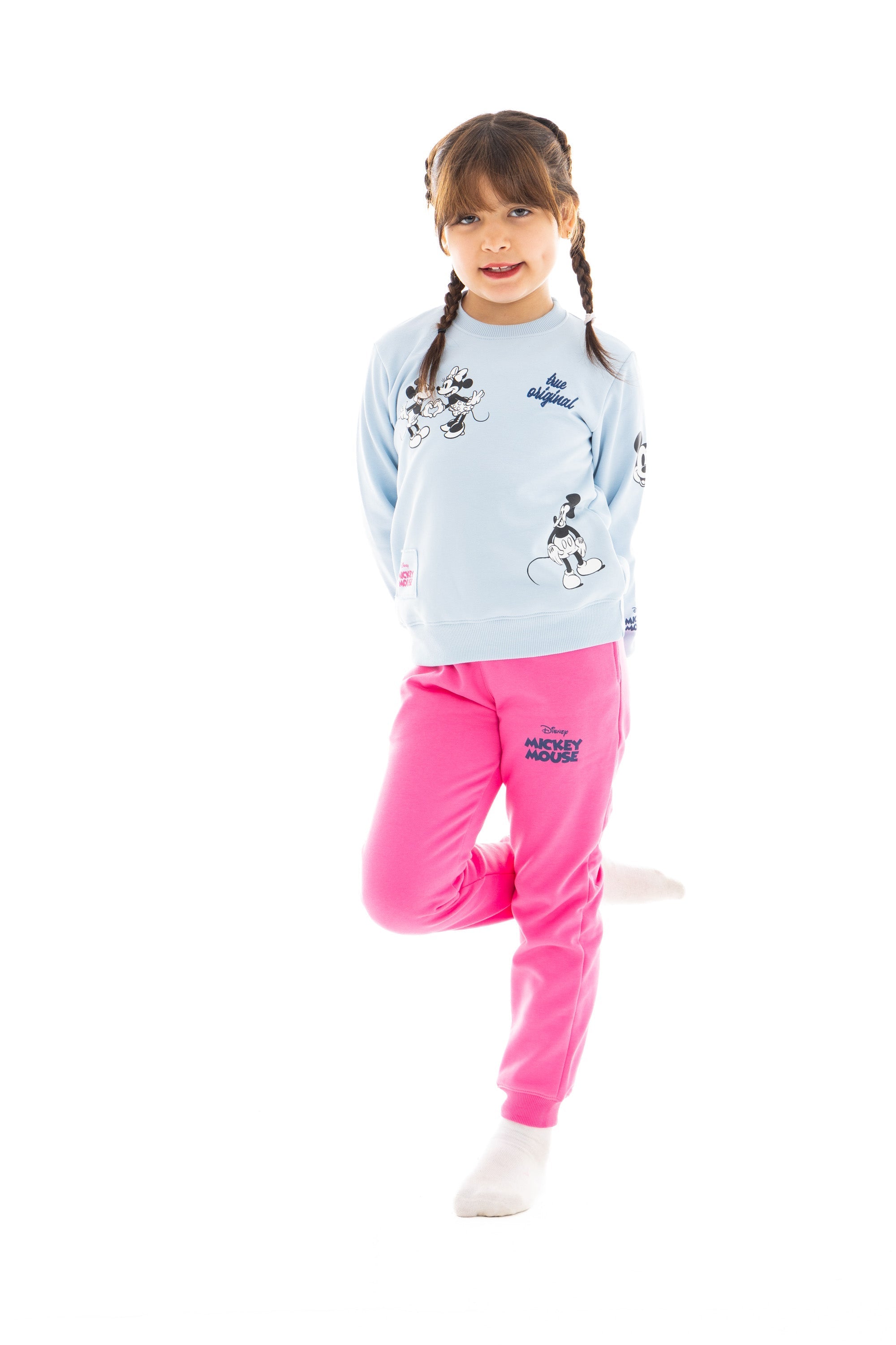 Mickey & Minnie Winter PJ Set