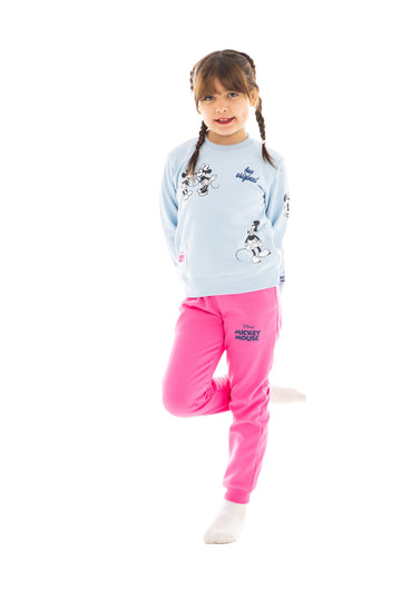Mickey & Minnie Winter PJ Set