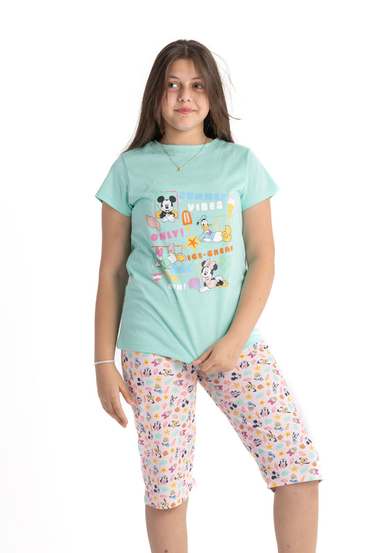 Disney/ Minnie&Friends Summer PJ Set 6075-715