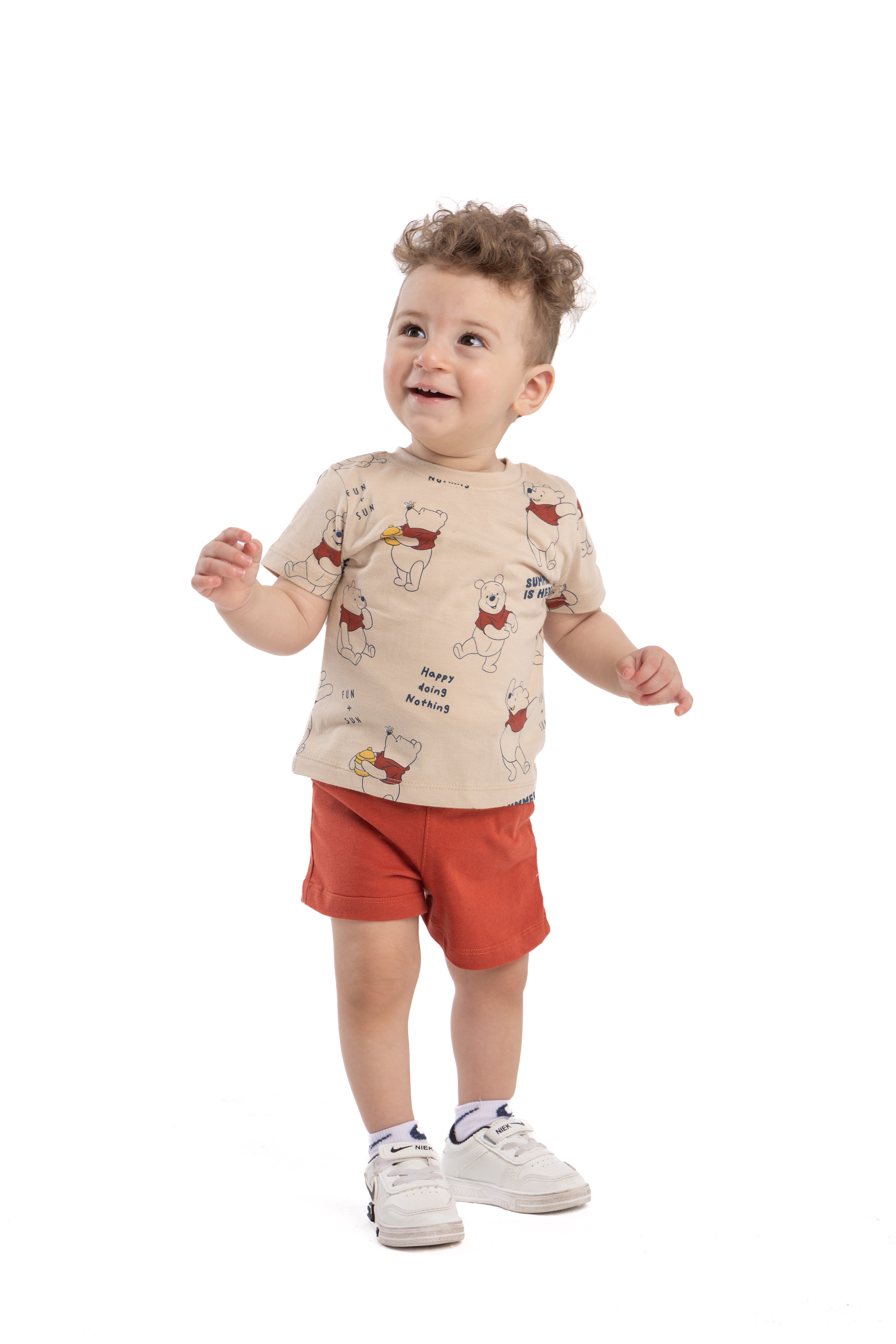 Pooh PJ Set "Summer is here"
