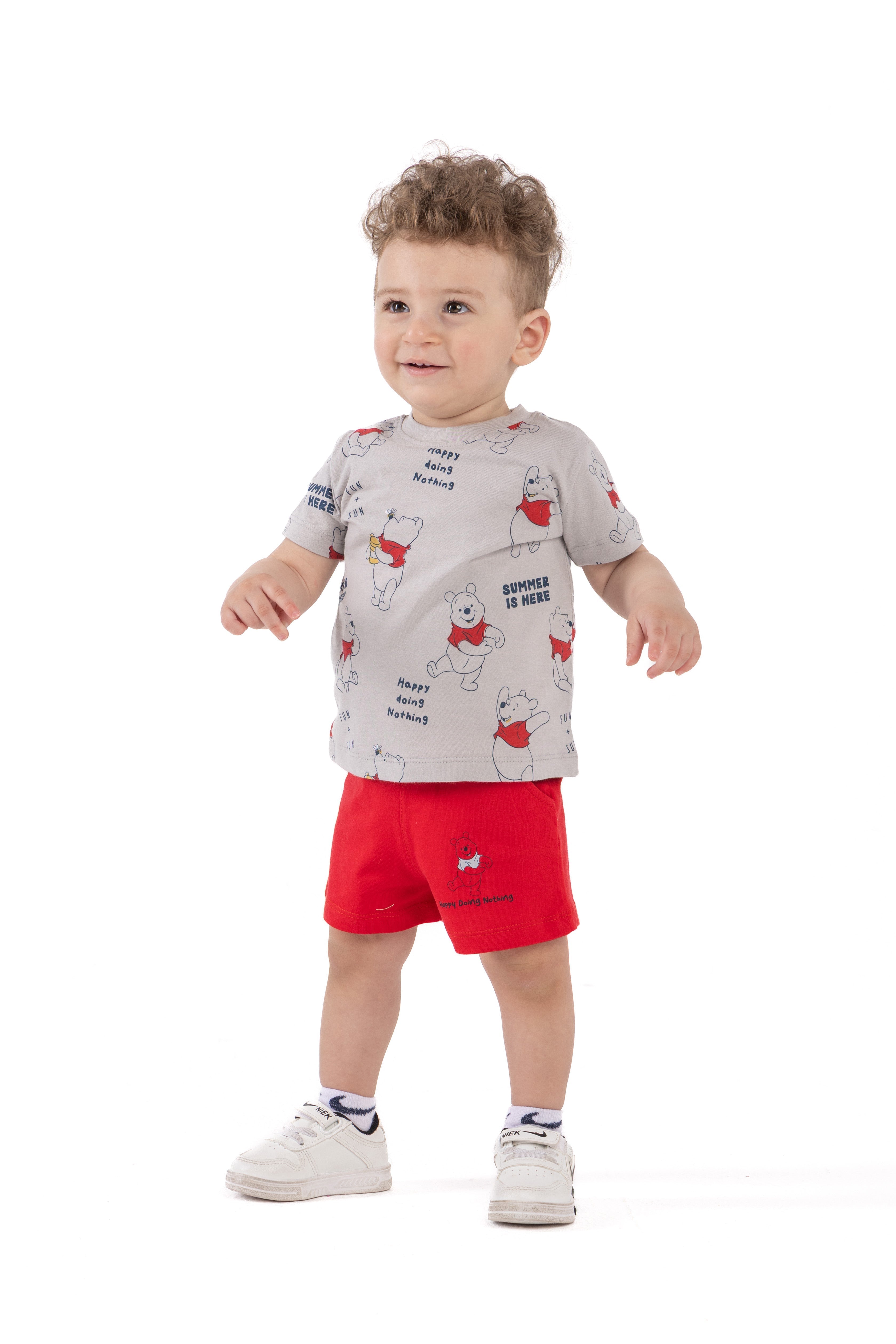 Pooh PJ Set "Summer is here"