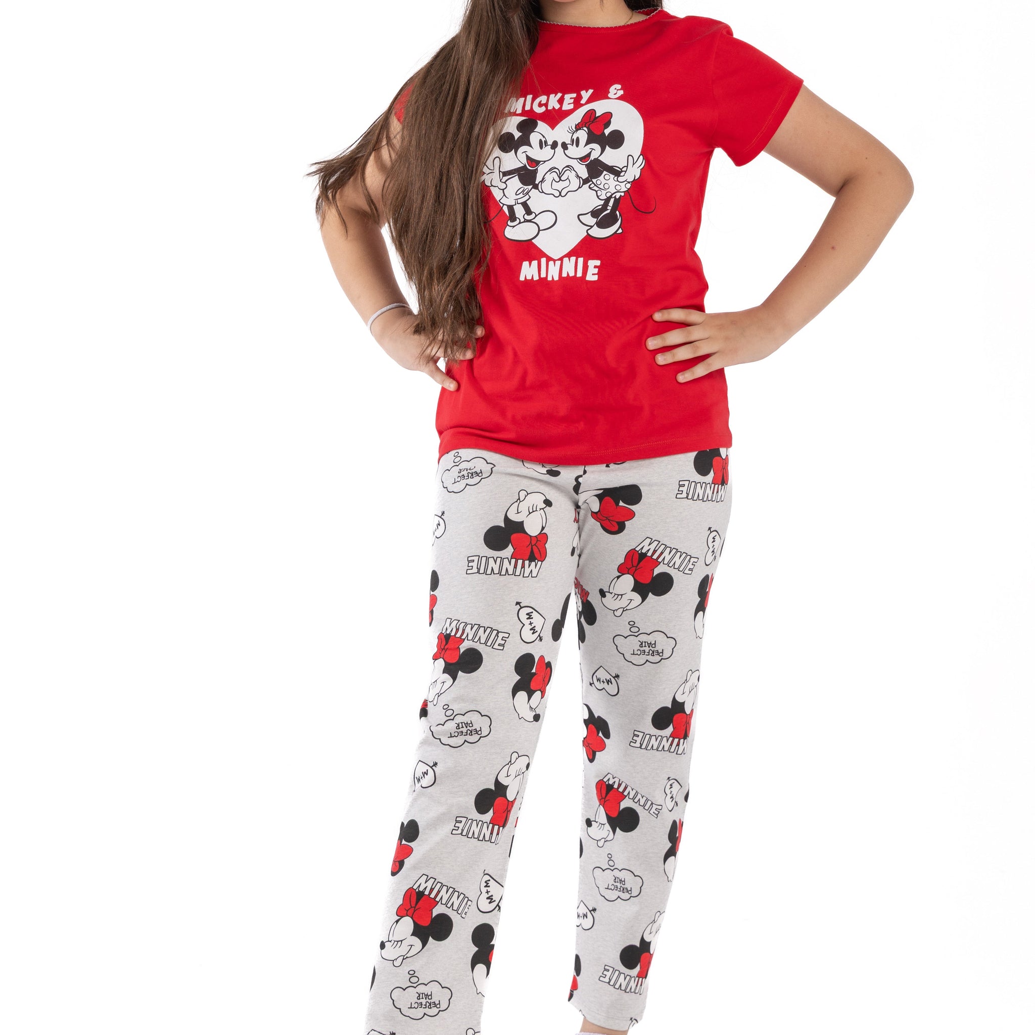Kids Mickey & Minnie PJ Set