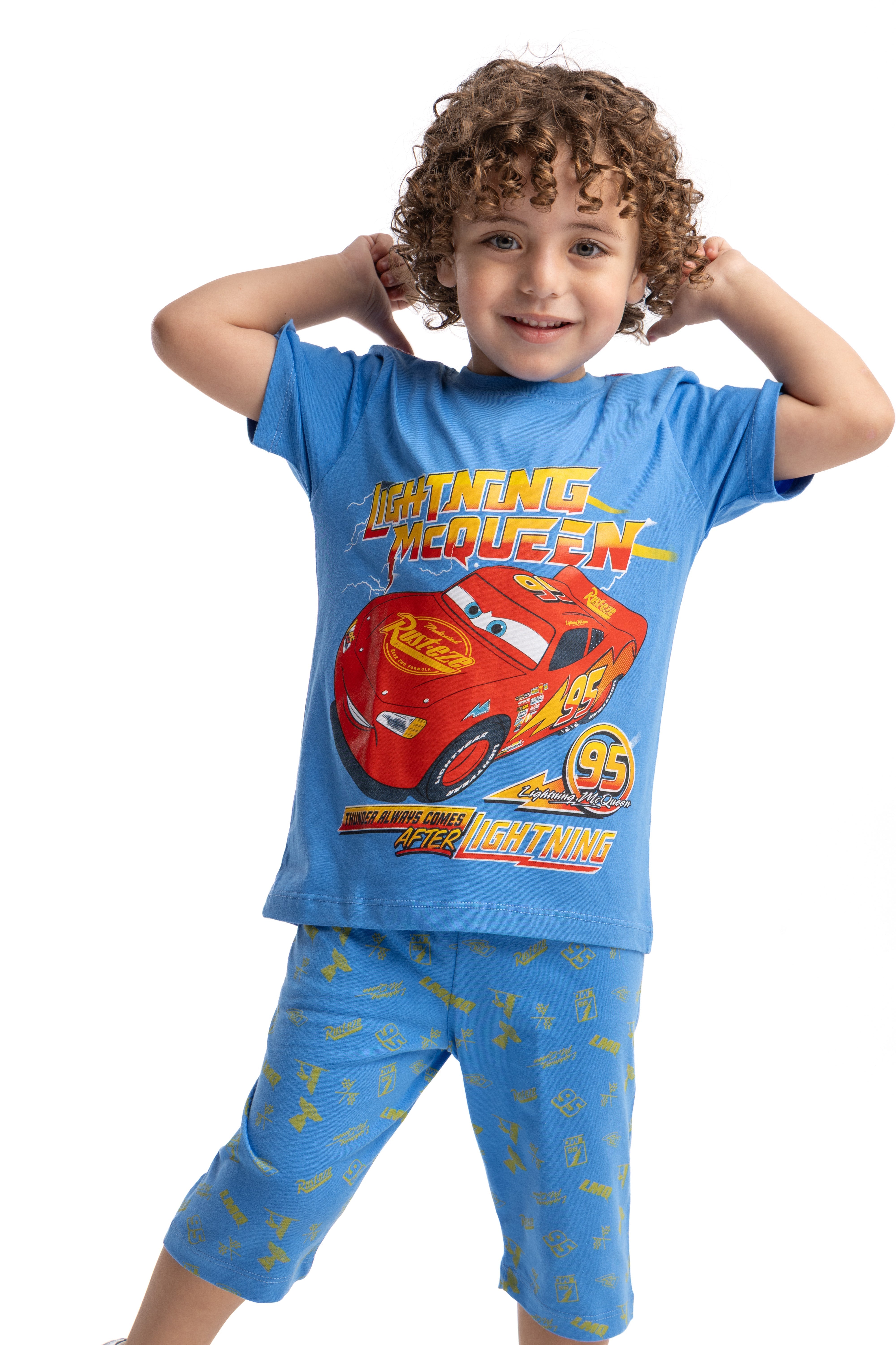 Kids Cars Pj Set "Lighting"
