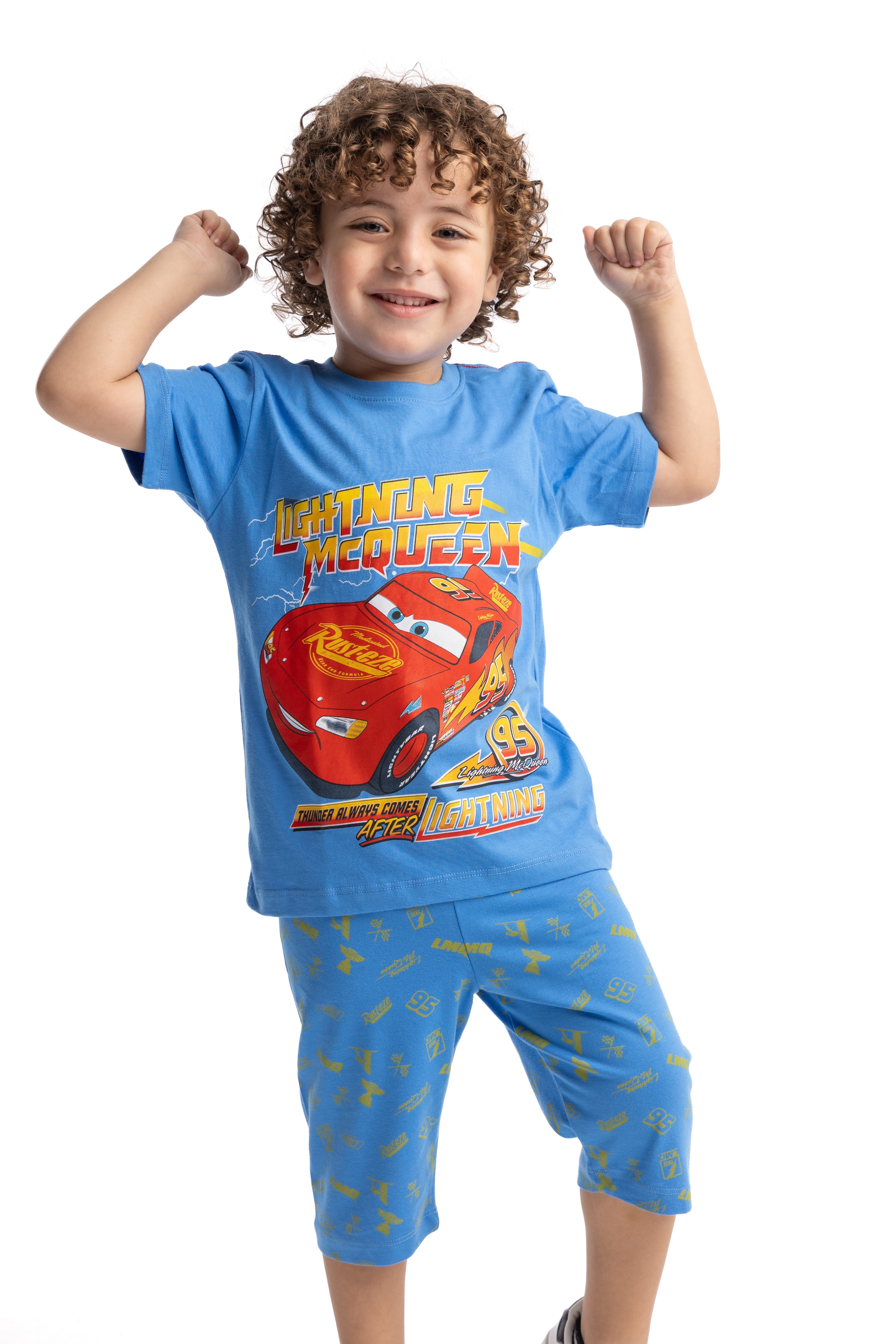 Kids Cars Pj Set "Lighting"