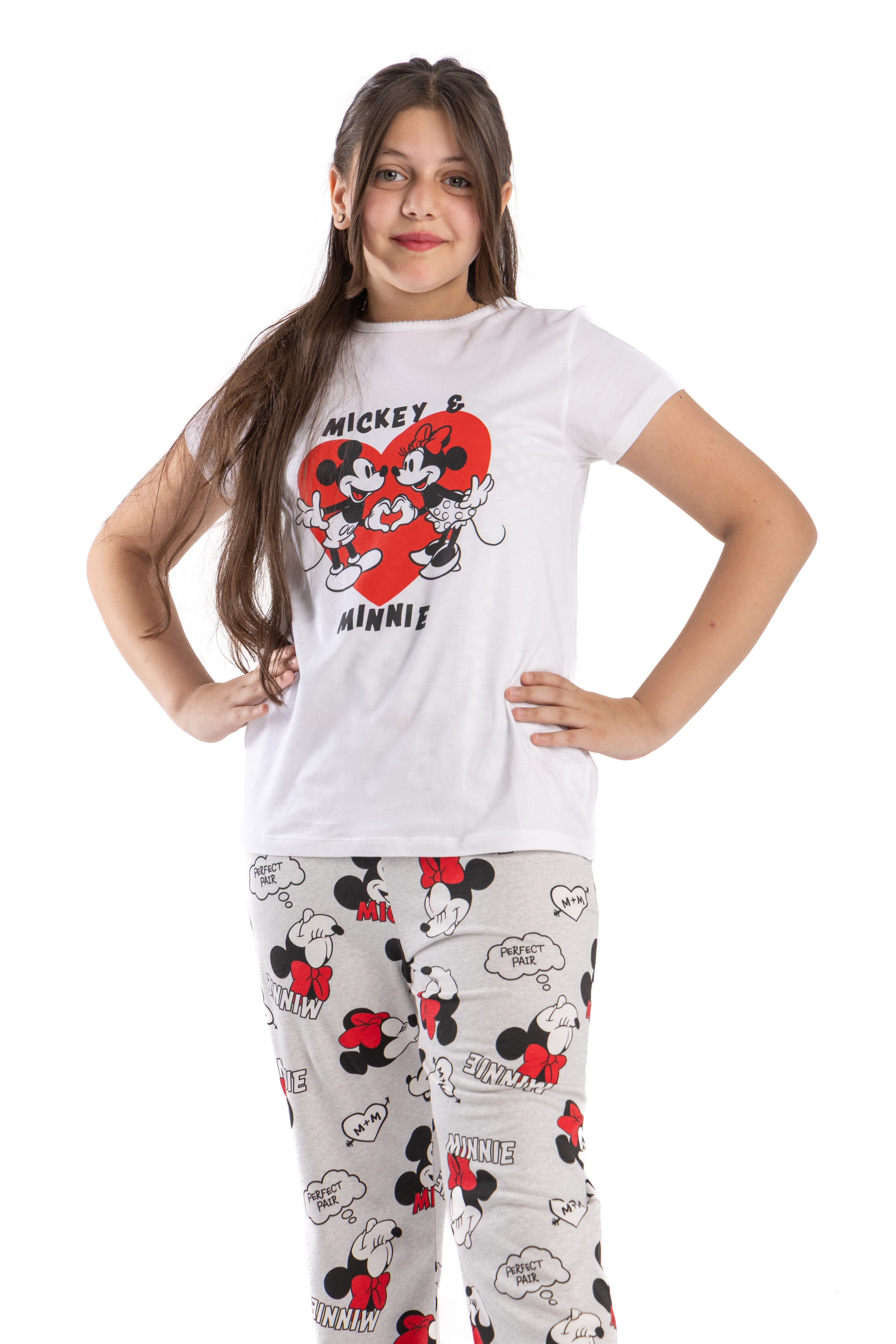 Kids Mickey & Minnie PJ Set