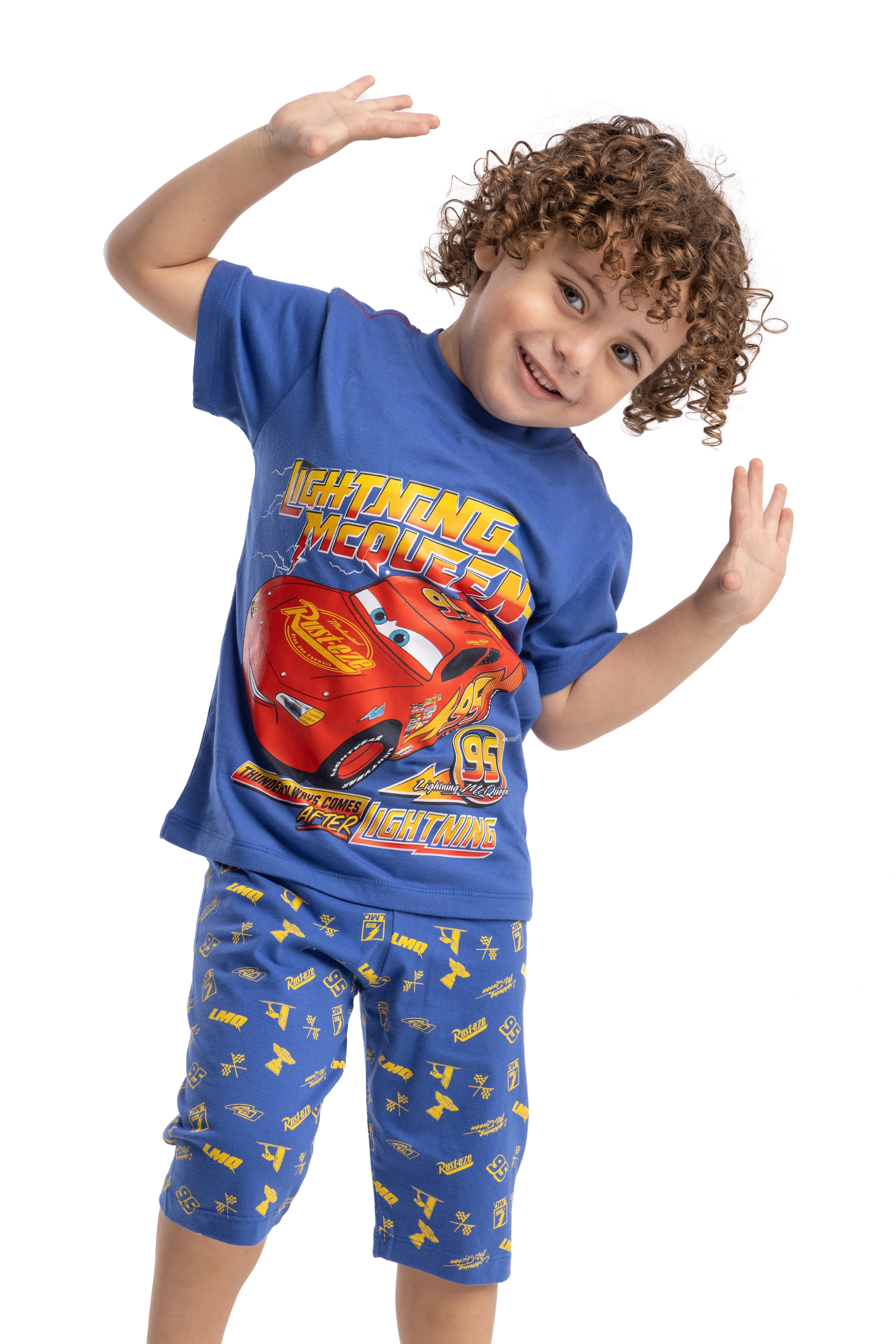 Kids Cars Pj Set "Lighting"