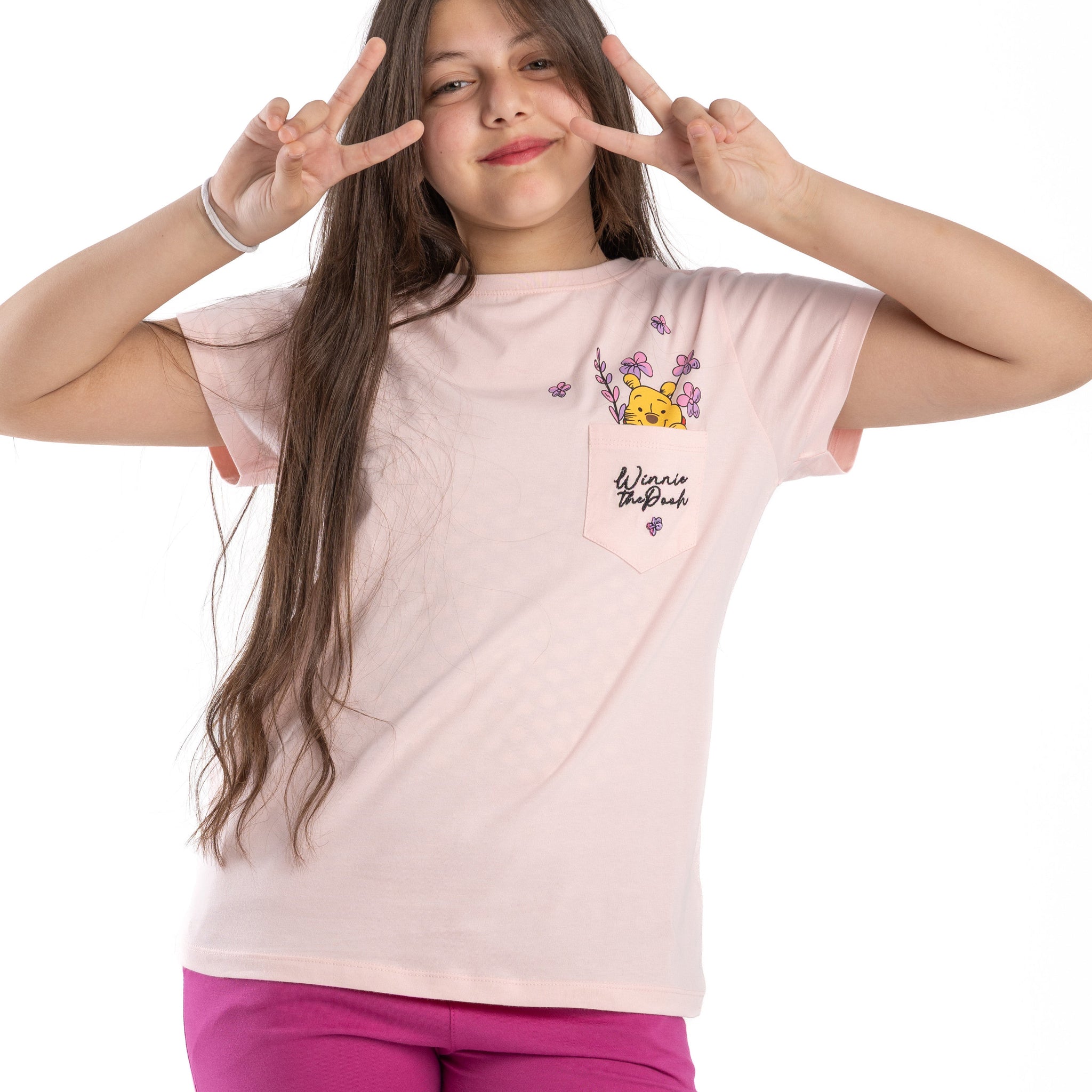 Kids Girl Pooh PJ Set
