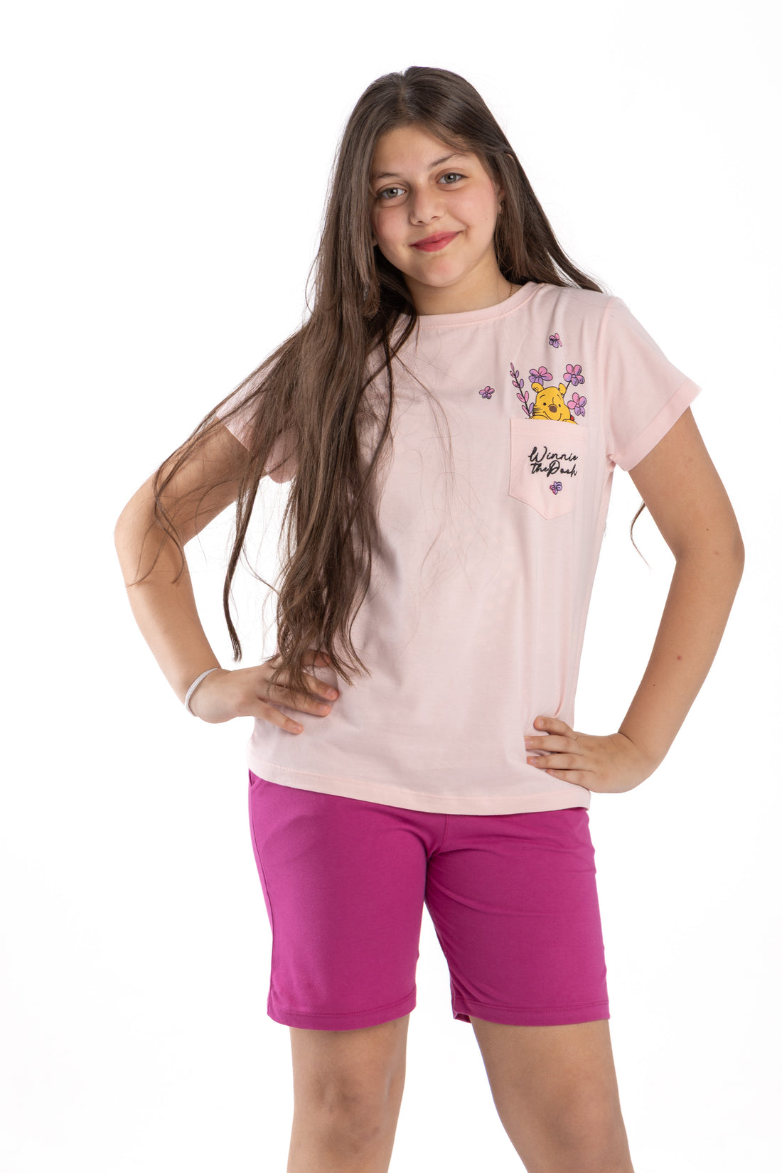 Kids Girl Pooh PJ Set