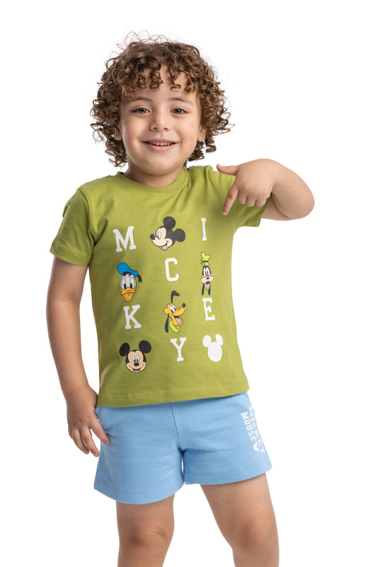 Disney/ Baby Mickey&Friends Summer PJ Set 6085-661
