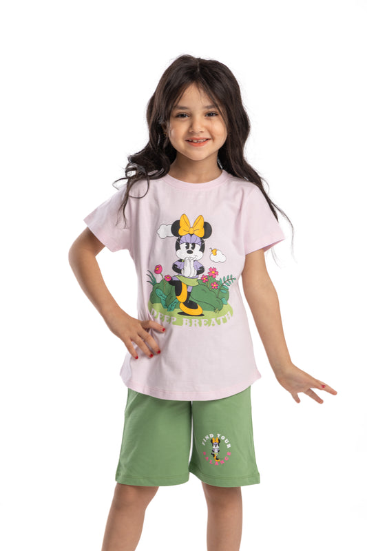 Disney/ Minnie Yoga Summer PJ Set 6070-143