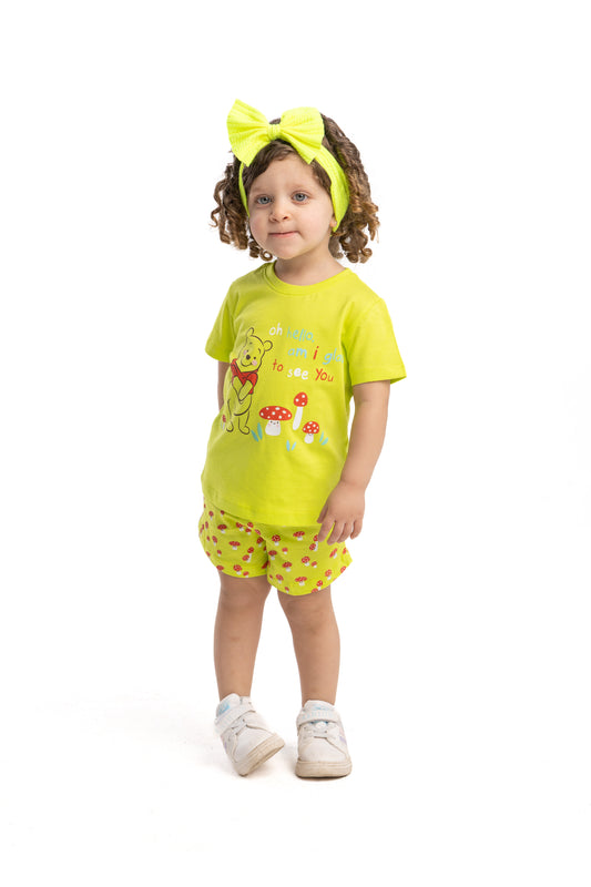 Disney/ Baby Pooh Summer PJ Set 6055-708