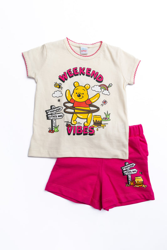 Disney/ Pooh Toddler Girl PJ Set 7420-178