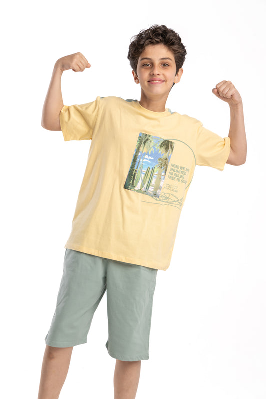 Boy's MRL "Paradise" Summer PJ Set 4250-152