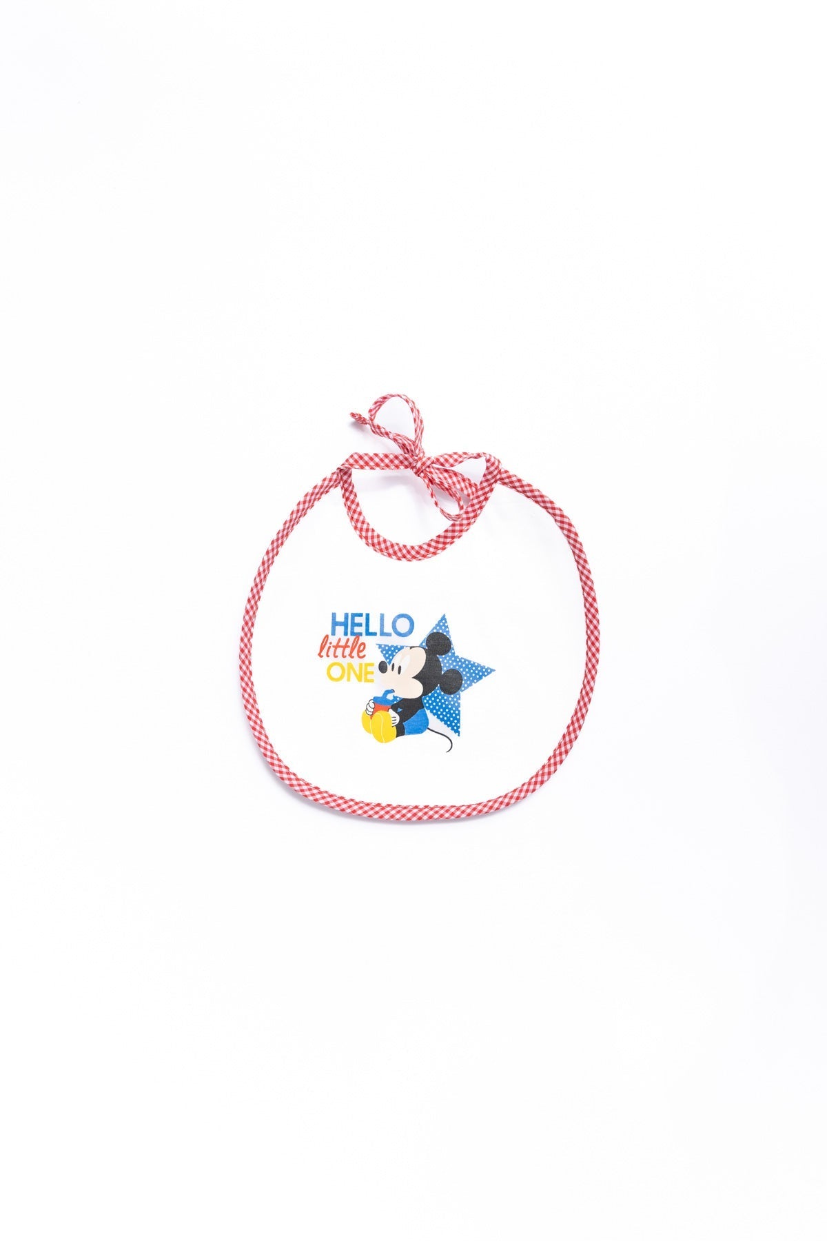 Baby Mickey "Hello" Bib (S)