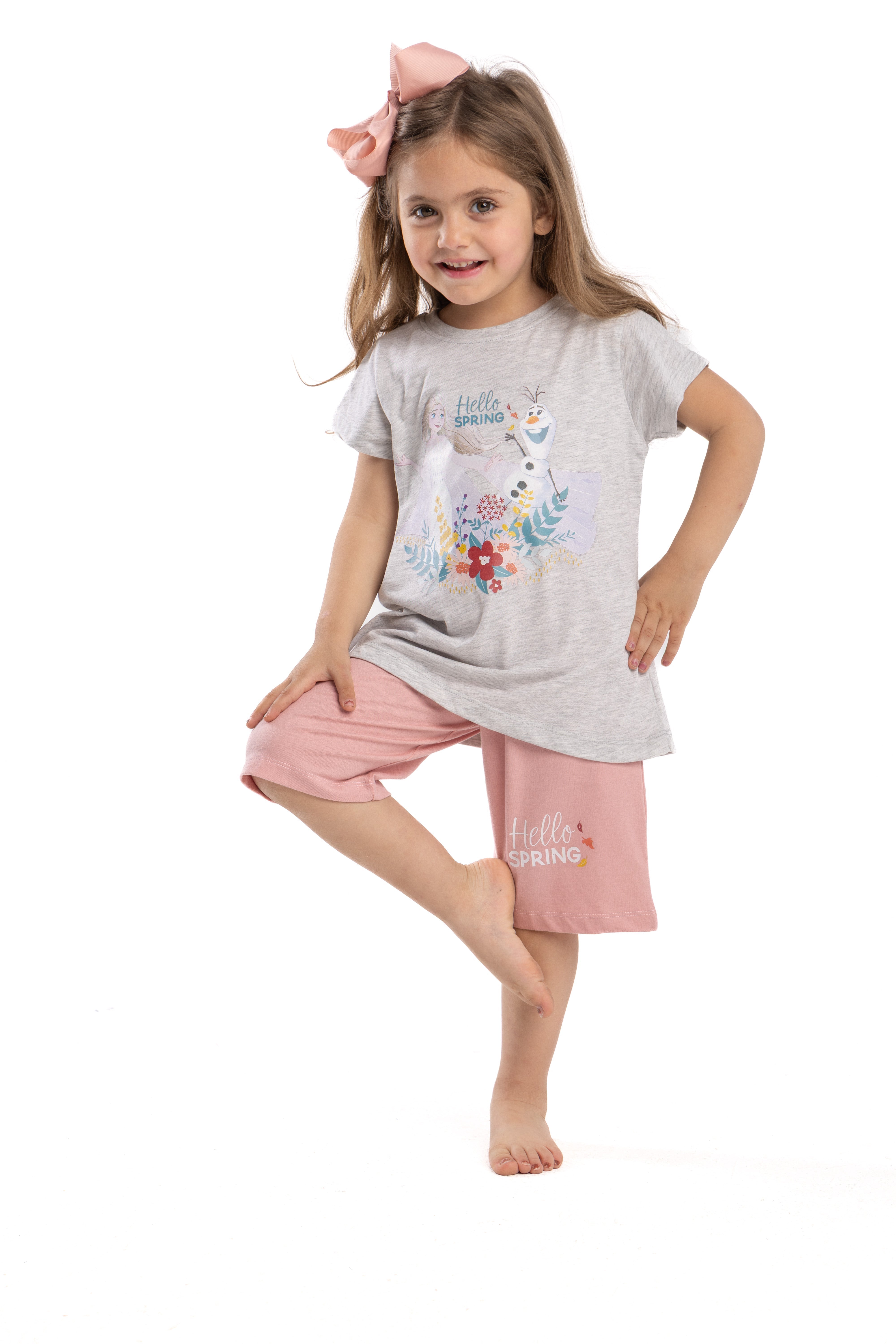 Frozen PJ Set "Hello Spring"
