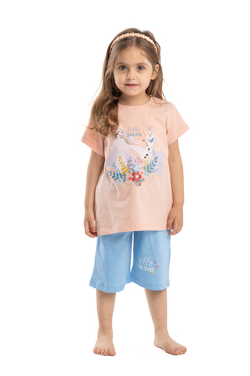 Frozen PJ Set "Hello Spring"