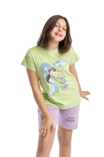 Disney/ Jasmine Summer PJ Set 6062-697