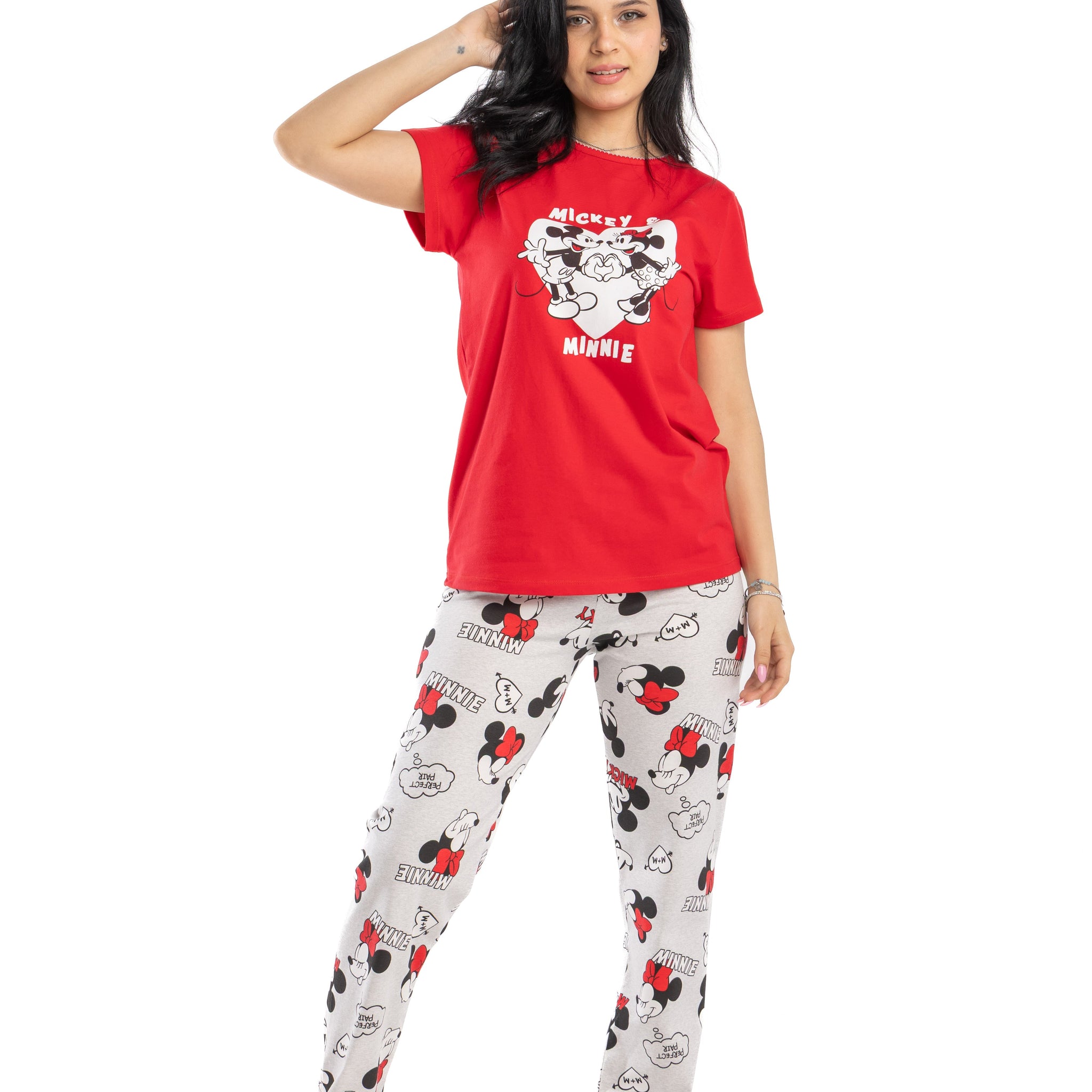 Women Mickey & Minnie PJ Set