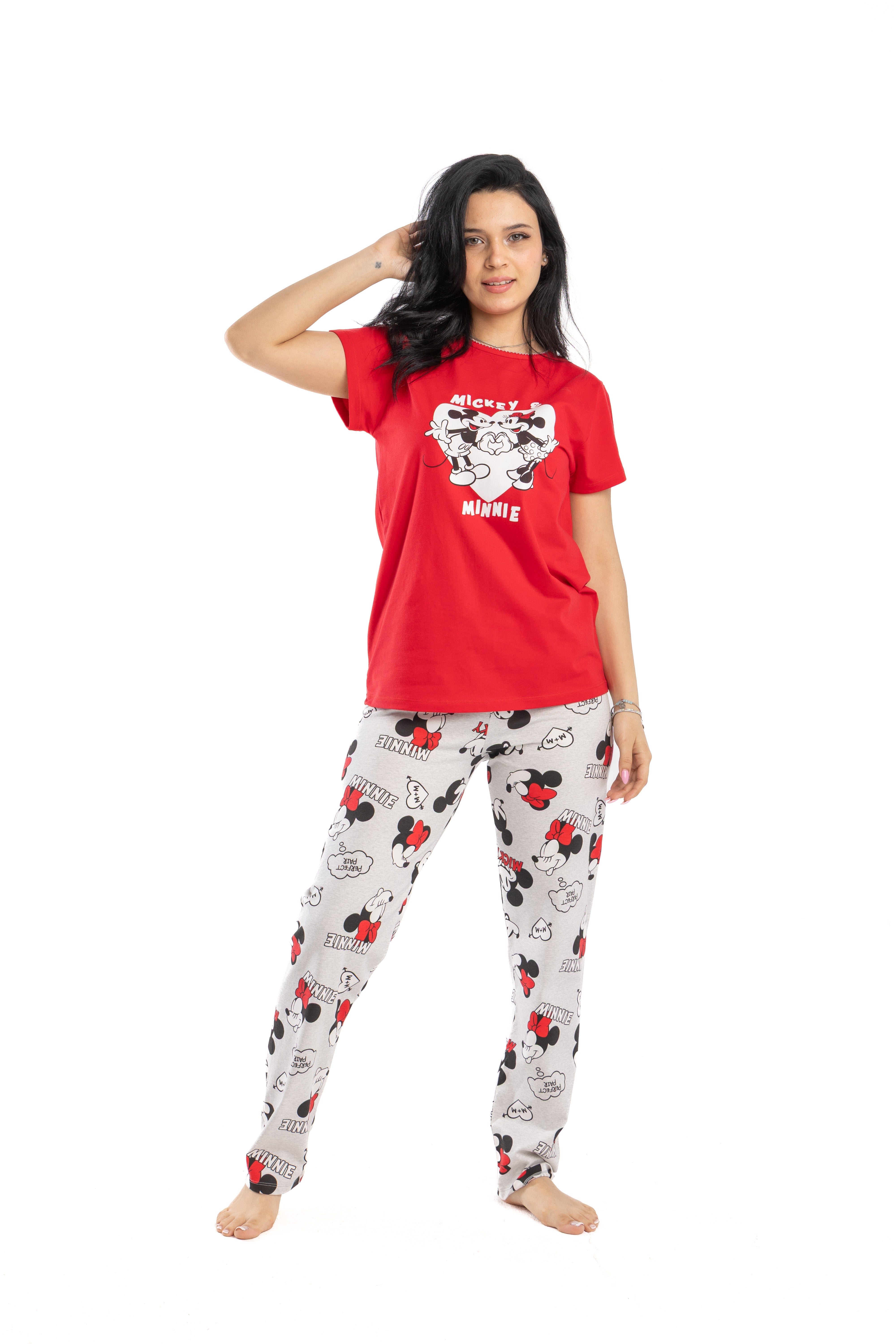 Women Mickey & Minnie PJ Set