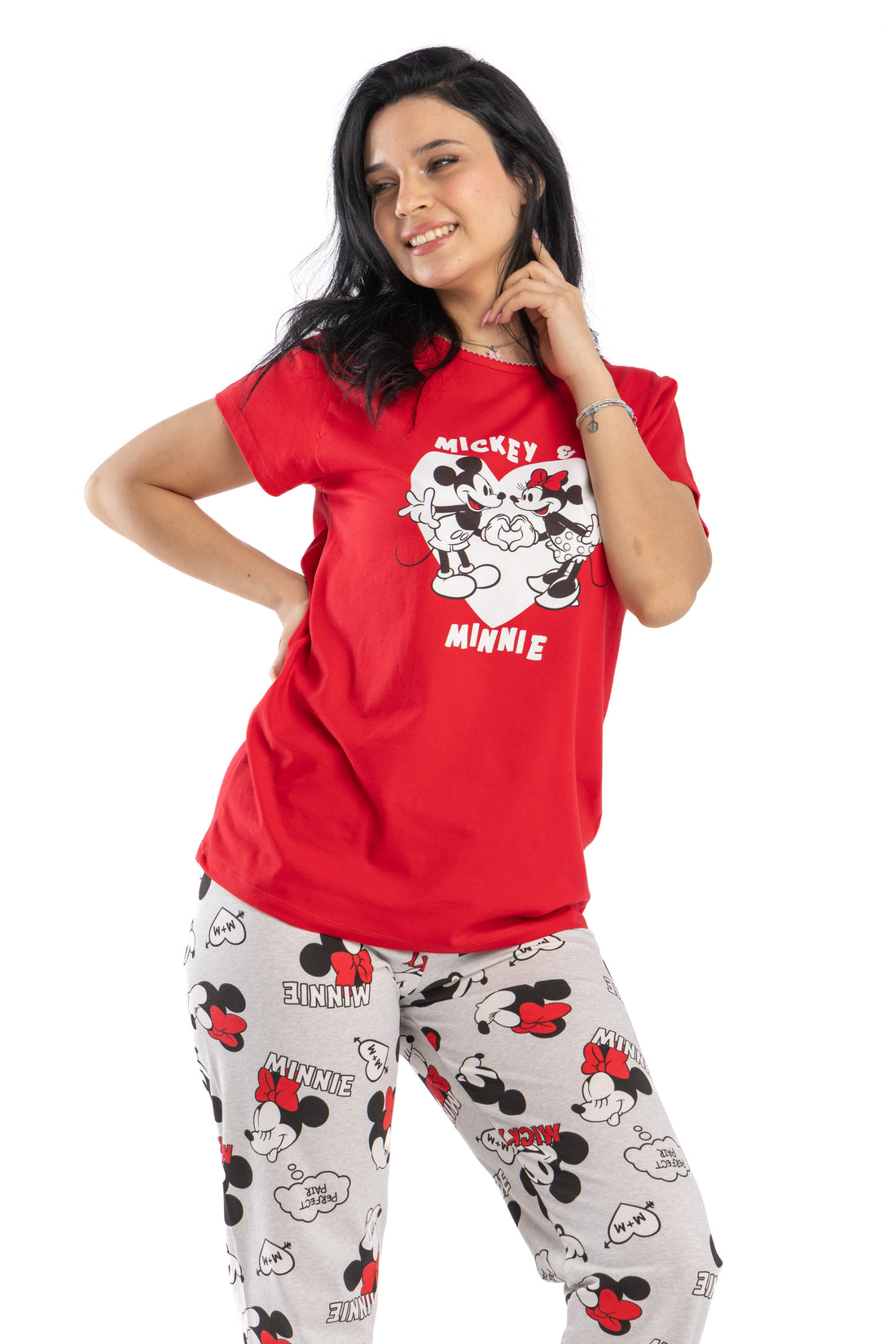 Women Mickey & Minnie PJ Set