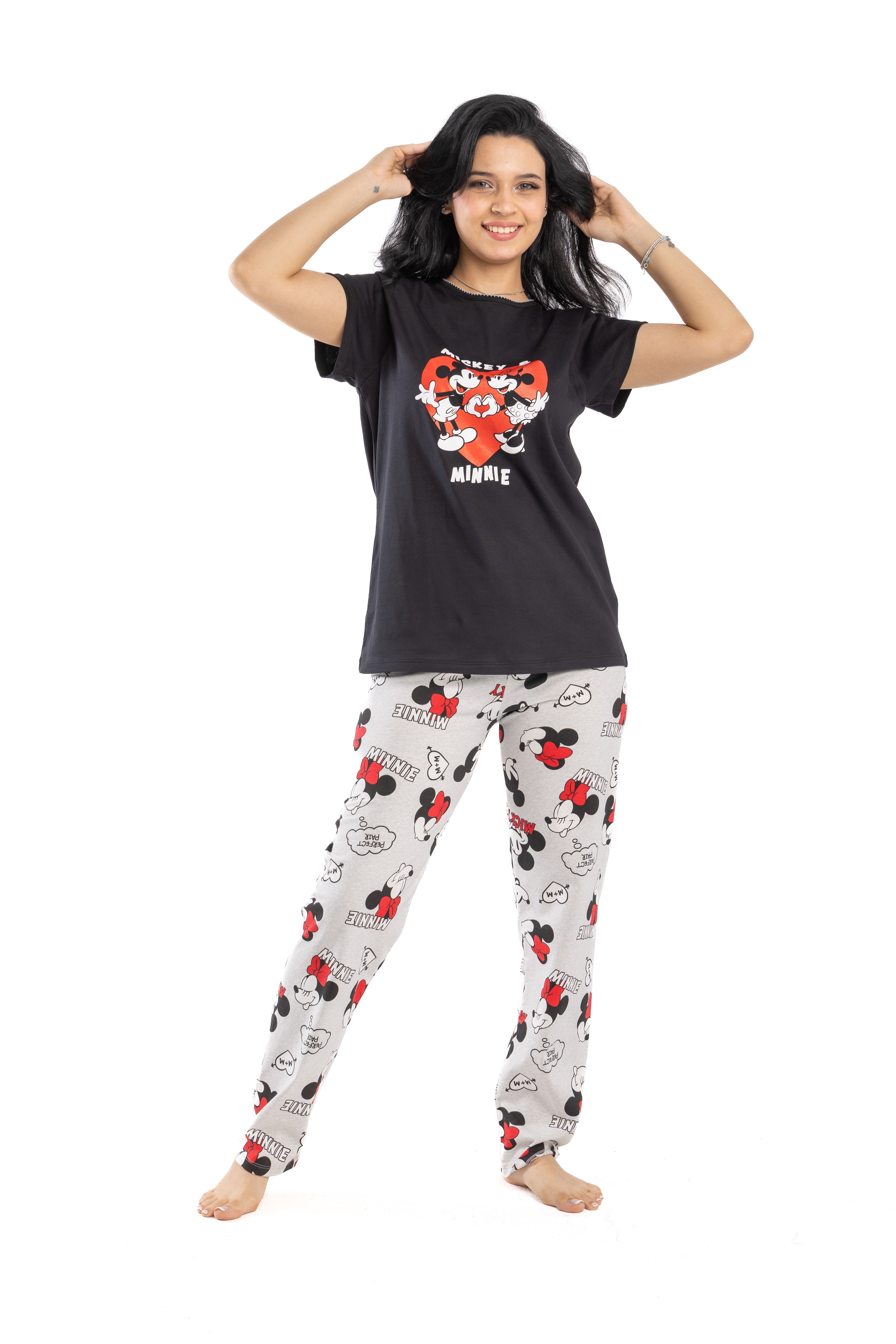 Women Mickey & Minnie PJ Set